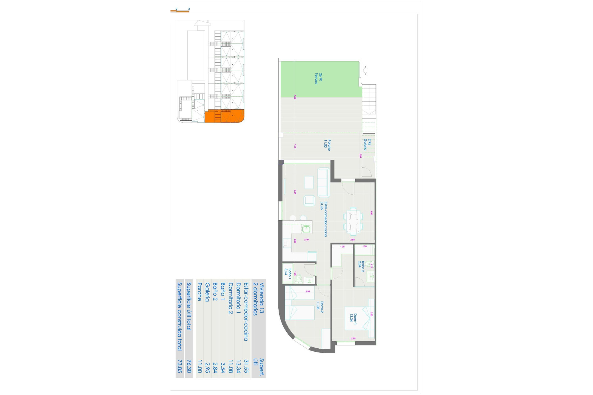 New Build - 1. Apartment / flat - Orihuela Costa - Vistabella Golf