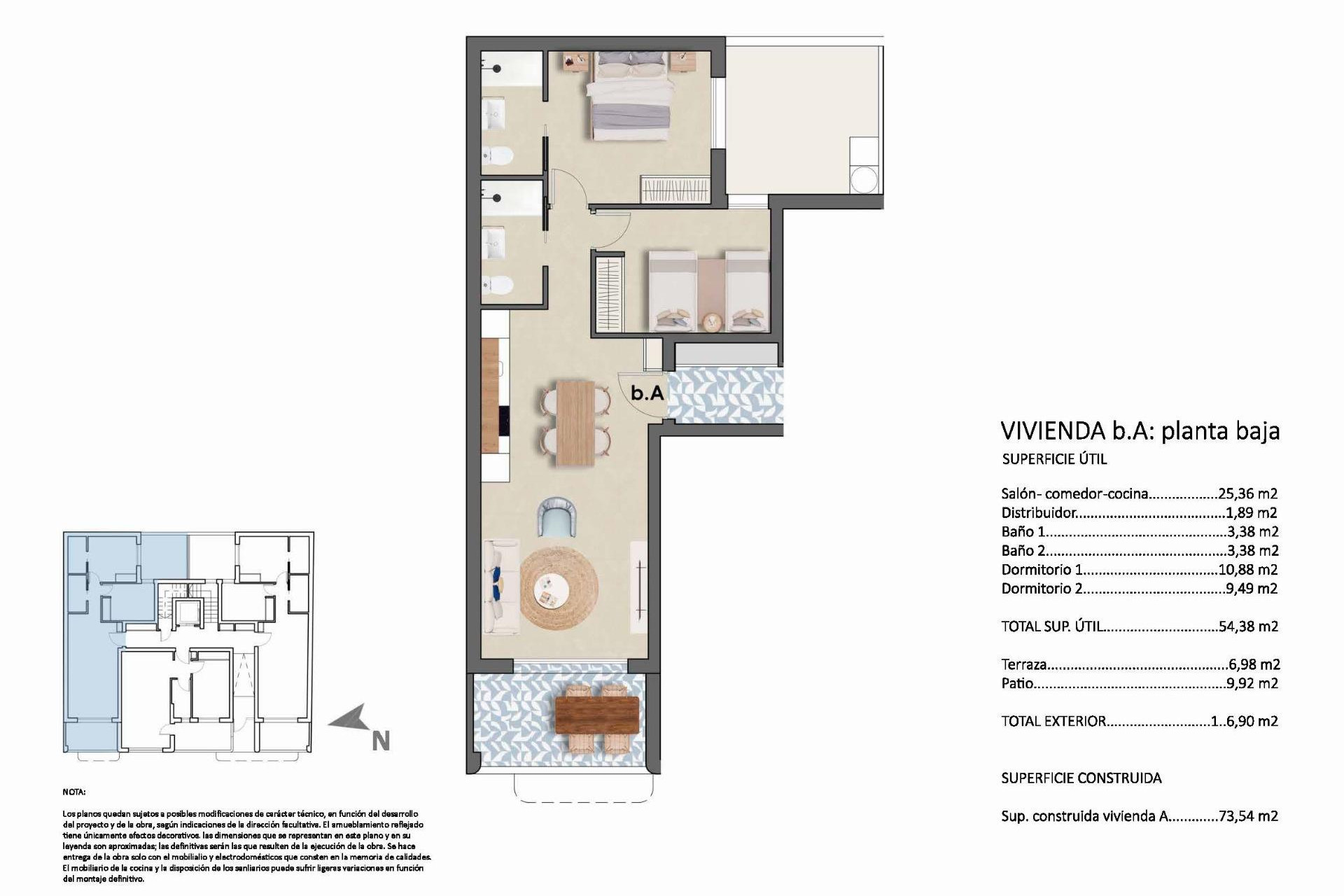 New build - 1. Apartment / flat - Pilar de la Horadada - Costa Blanca South