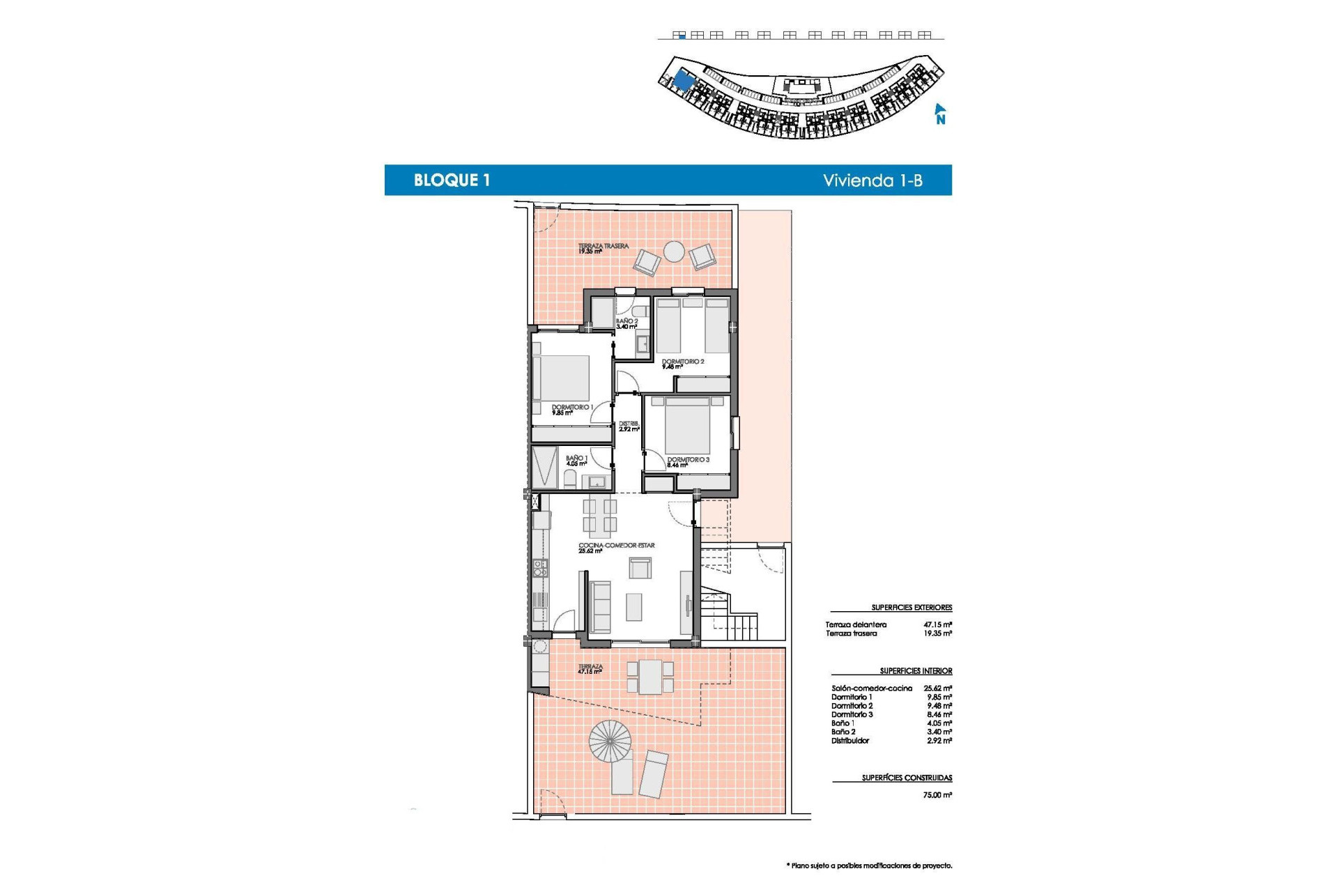 New build - 1. Apartment / flat - Pilar de la Horadada - Costa Blanca South