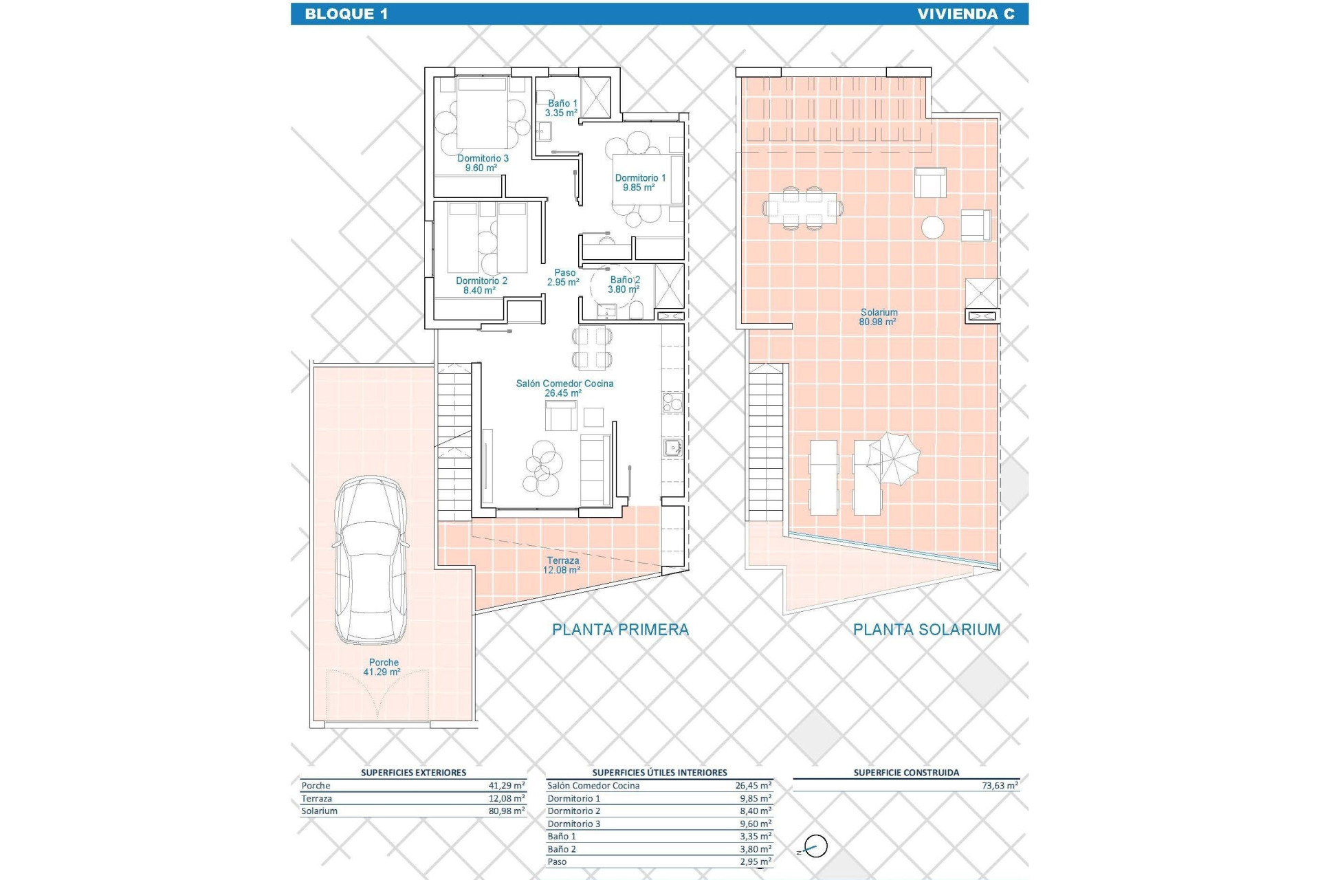 New Build - 1. Apartment / flat - Pilar de la Horadada - Lo Monte