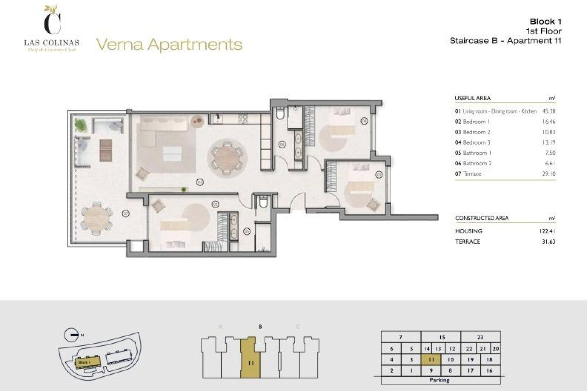 New Build - 1. Apartment / flat - San Miguel de Salinas - Las Colinas Golf