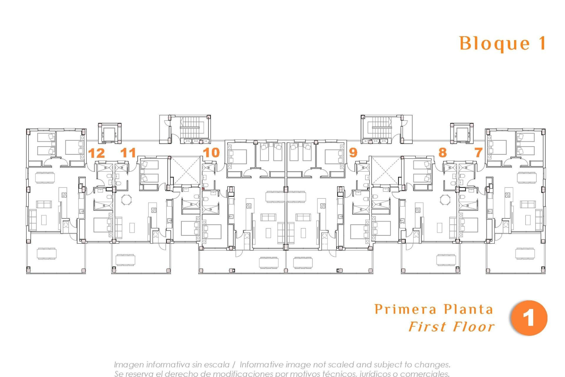 New Build - 1. Apartment / flat - San Miguel de Salinas - Orihuela Costa