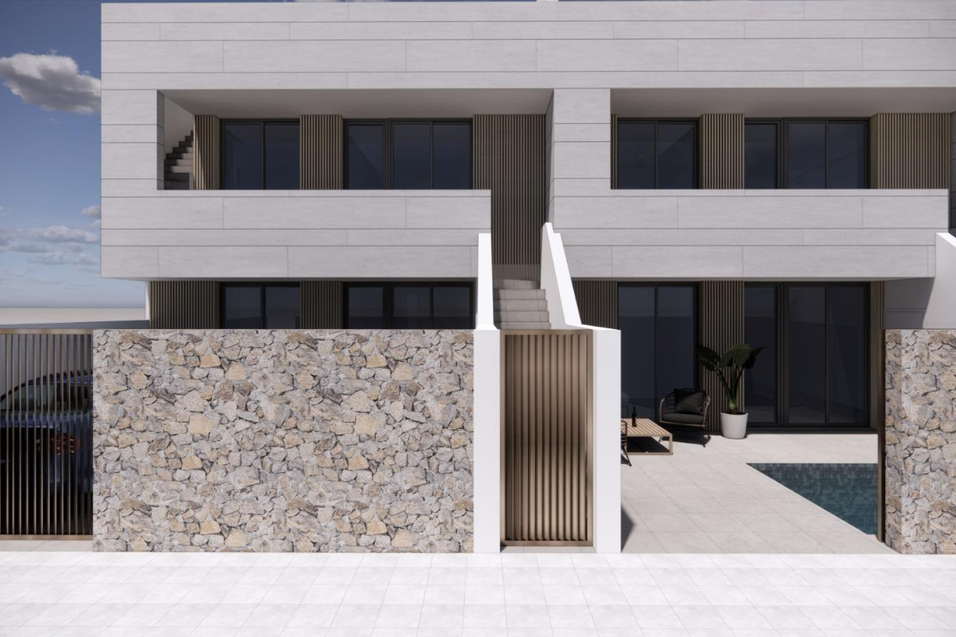 New Build - 1. Apartment / flat - Santiago de Ribera - Los Alcazares