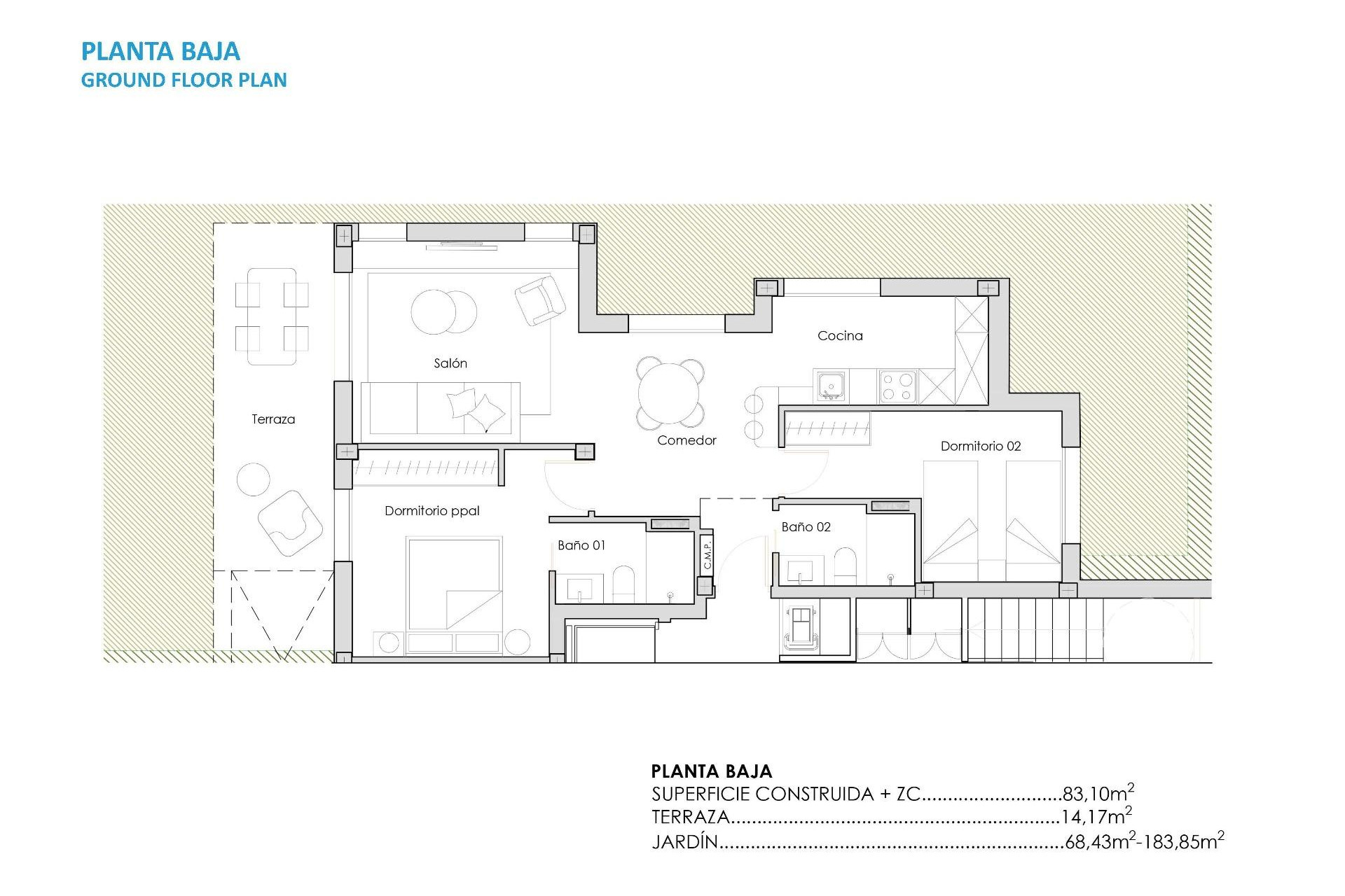 New build - 1. Apartment / flat - Torre Pacheco - Costa Calida