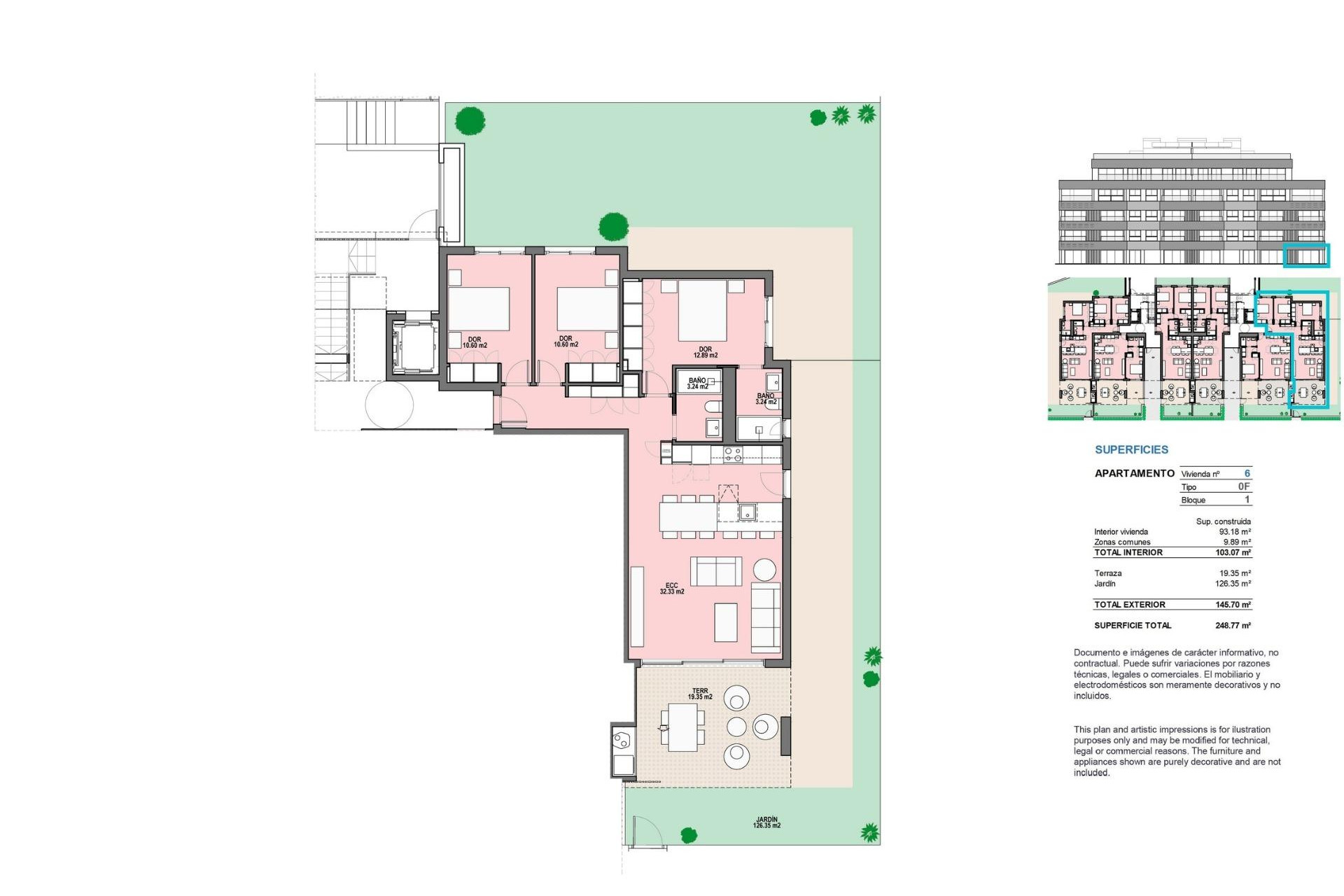 New Build - 1. Apartment / flat - Torre Pacheco - Los Alcazares