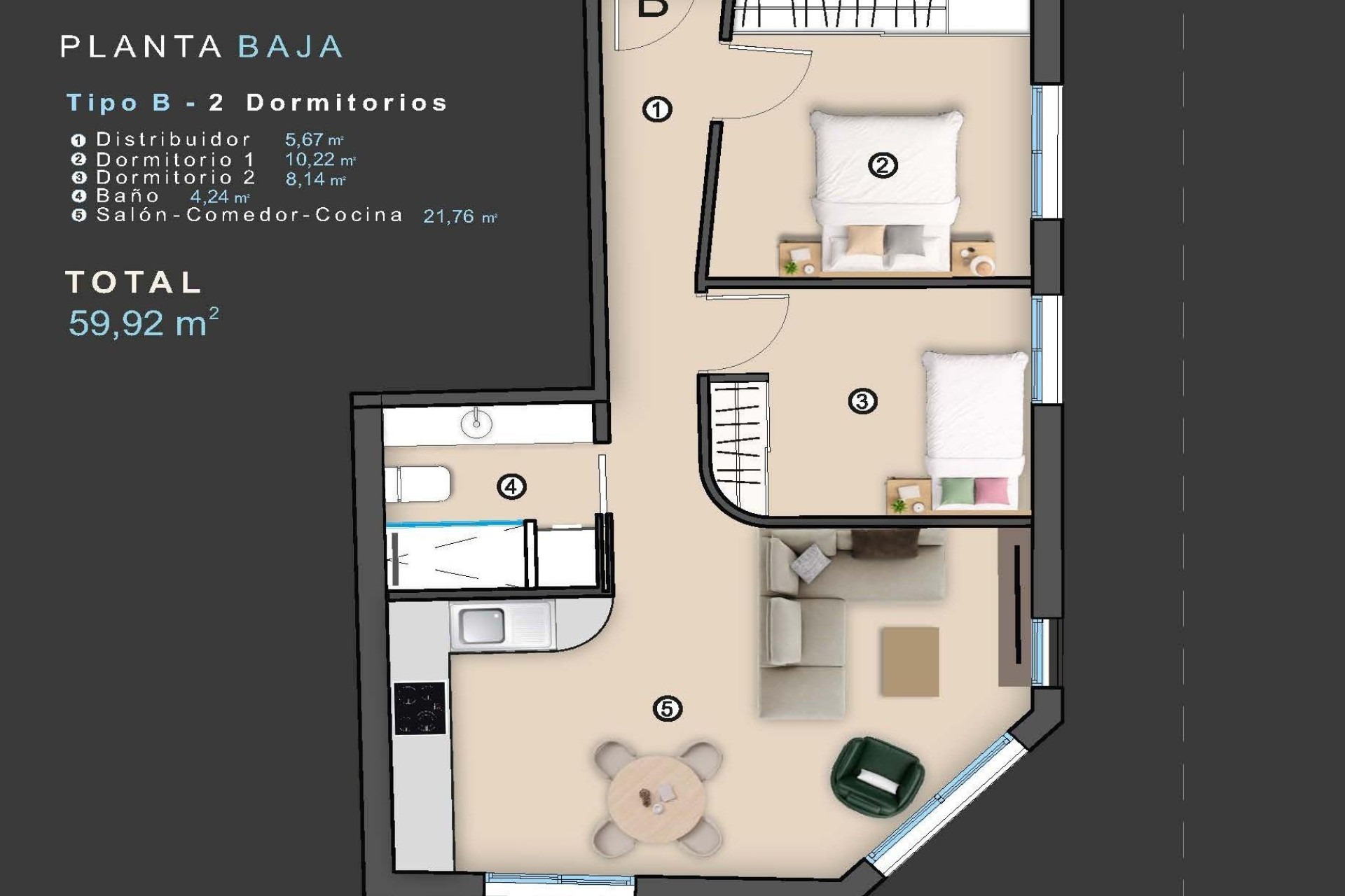 New build - 1. Apartment / flat - Torrevieja - Costa Blanca South
