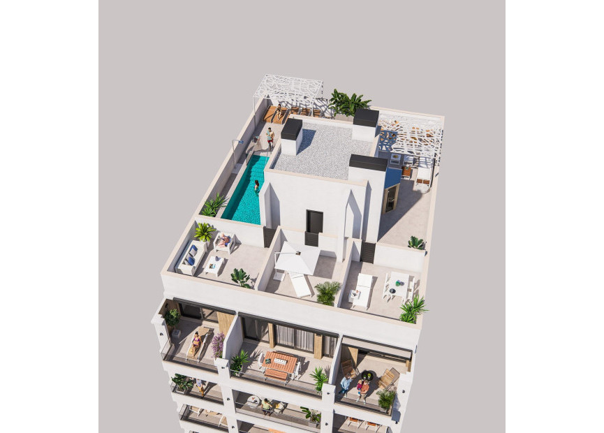 New build - 1. Apartment / flat - Torrevieja - Costa Blanca South