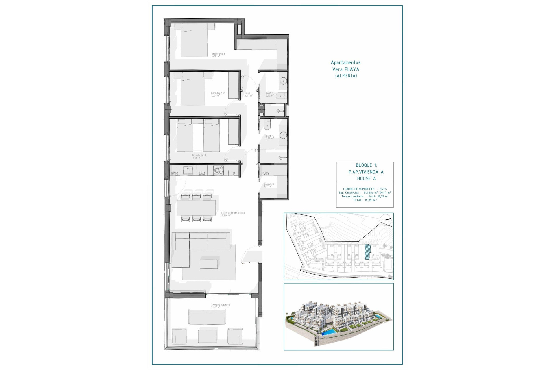 New build - 1. Apartment / flat - Vera - Almeria