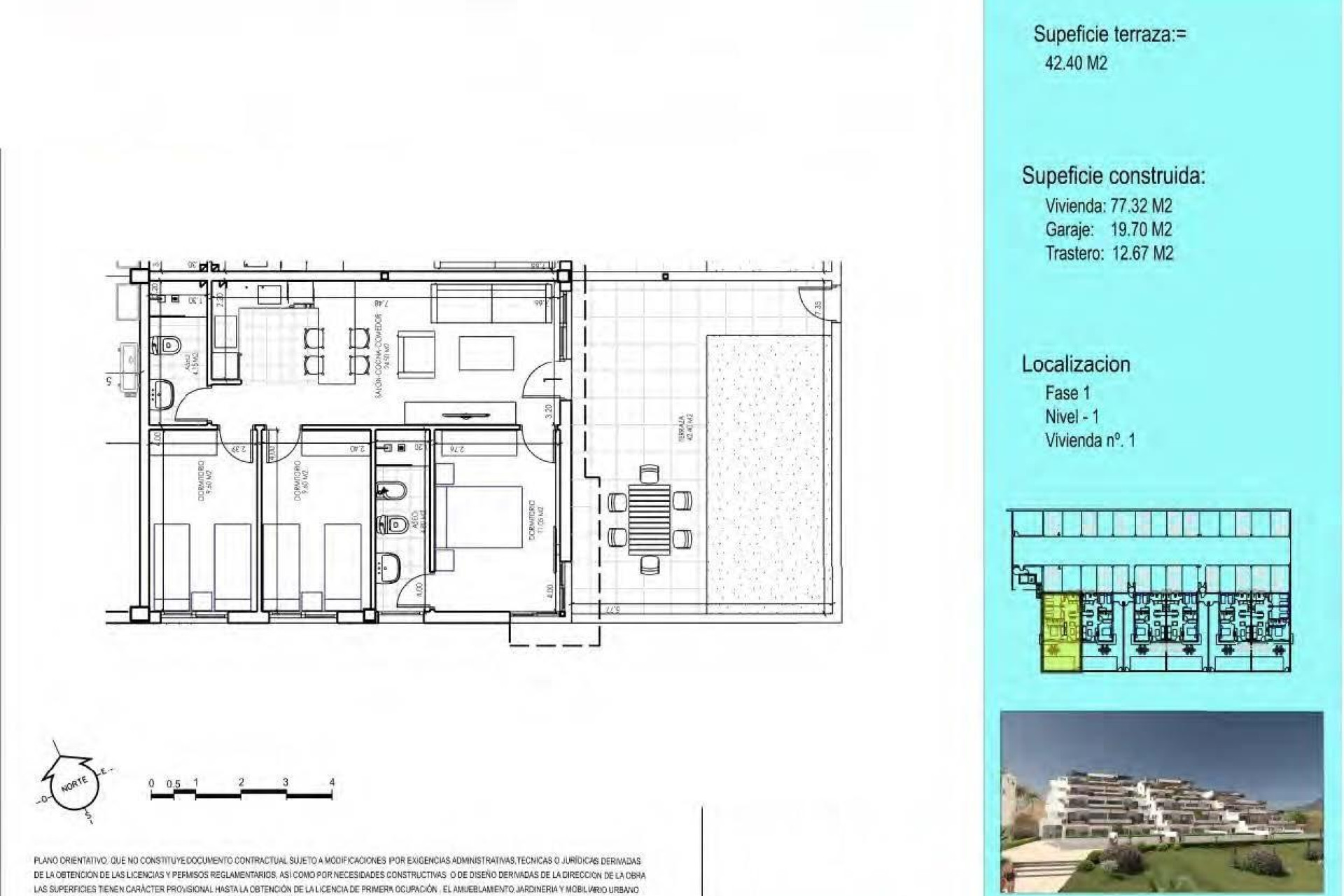 New build - 1. Apartment / flat - Vera - Almeria