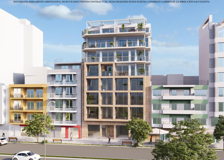 New build - 1. Apartment / flat - Villajoyosa - Pueblo