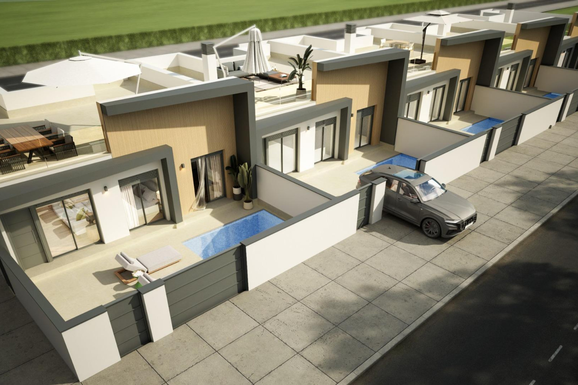 New build - 2. Town house - Avileses - Costa Calida