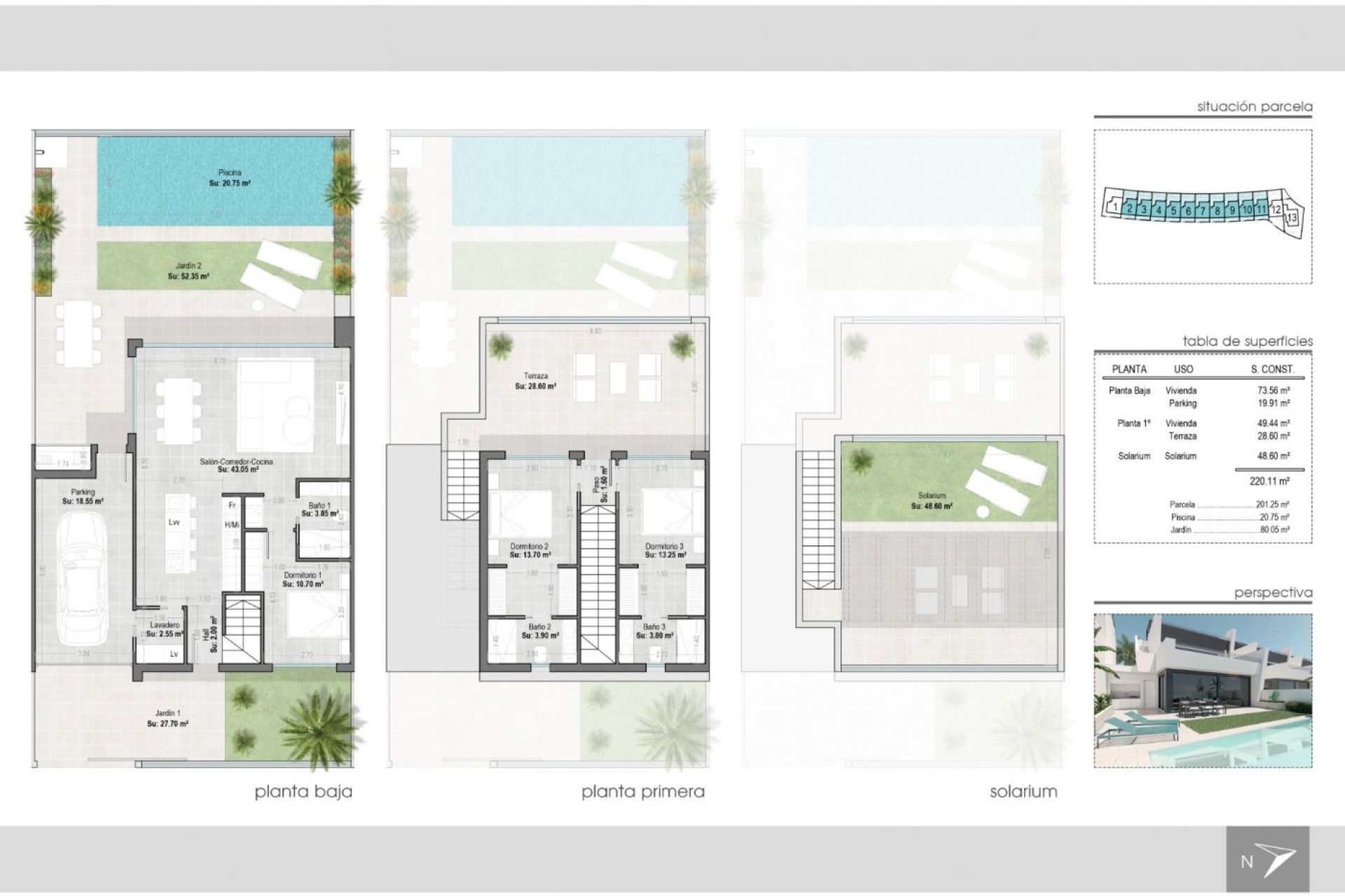 New Build - 2. Town house - San Javier - Los Alcazares