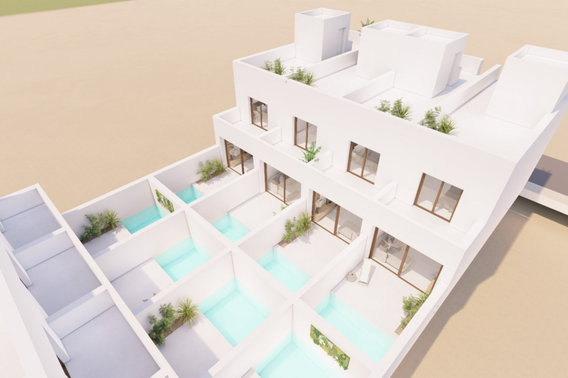 New Build - 2. Town house - San Javier - Los Alcazares