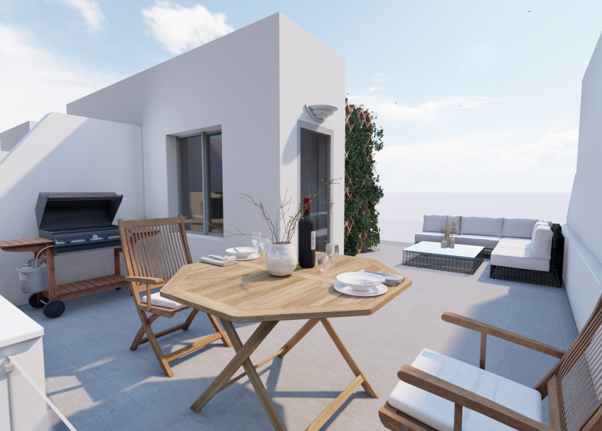 New build - 2. Town house - Santiago de Ribera - Costa Calida