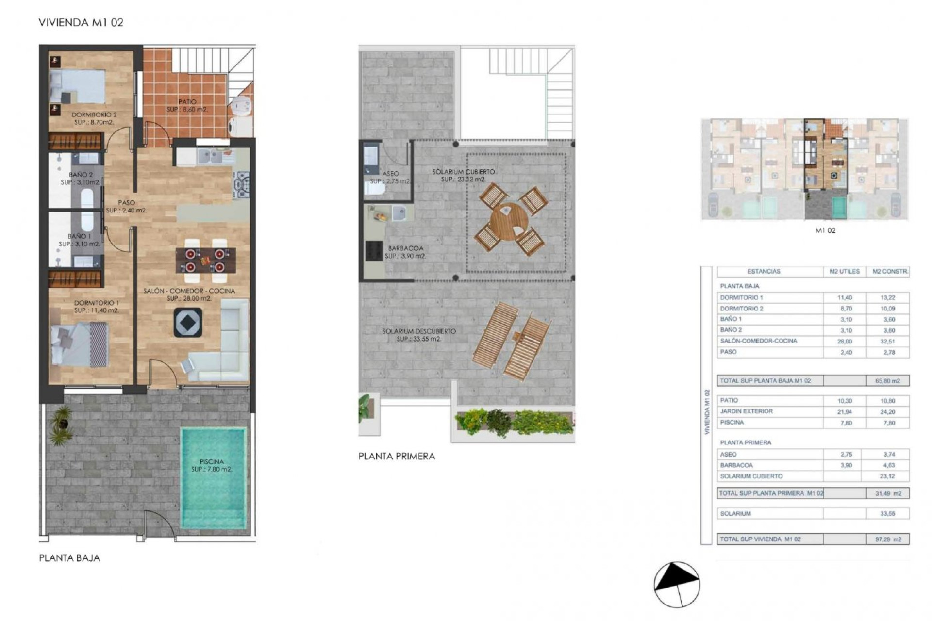 New Build - 2. Town house - Torre Pacheco - Torrepacheco