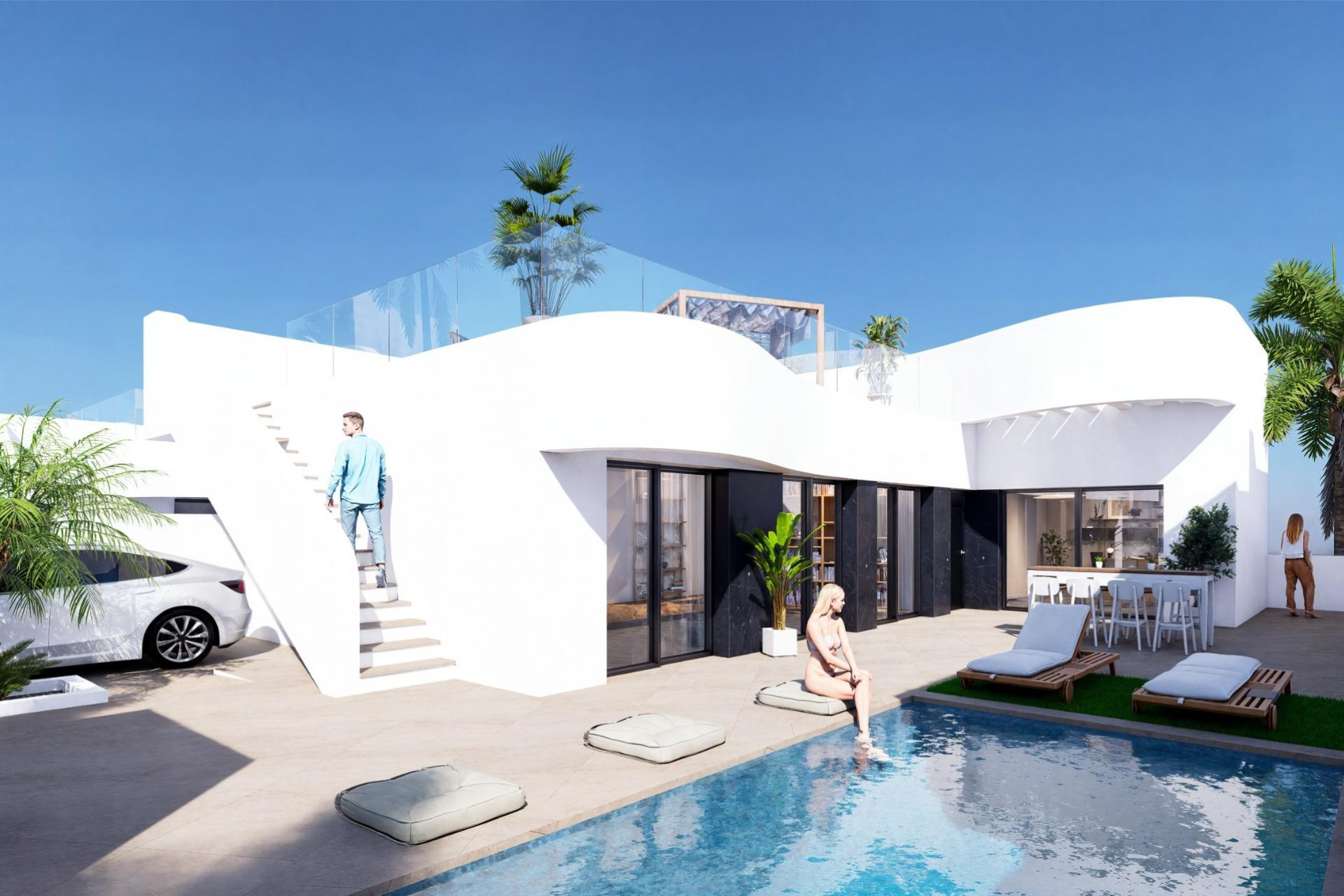 New build - 3. Detached house - Algorfa - Costa Blanca South
