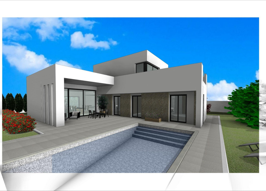 New build - 3. Detached house - Aspe - Costa Blanca North