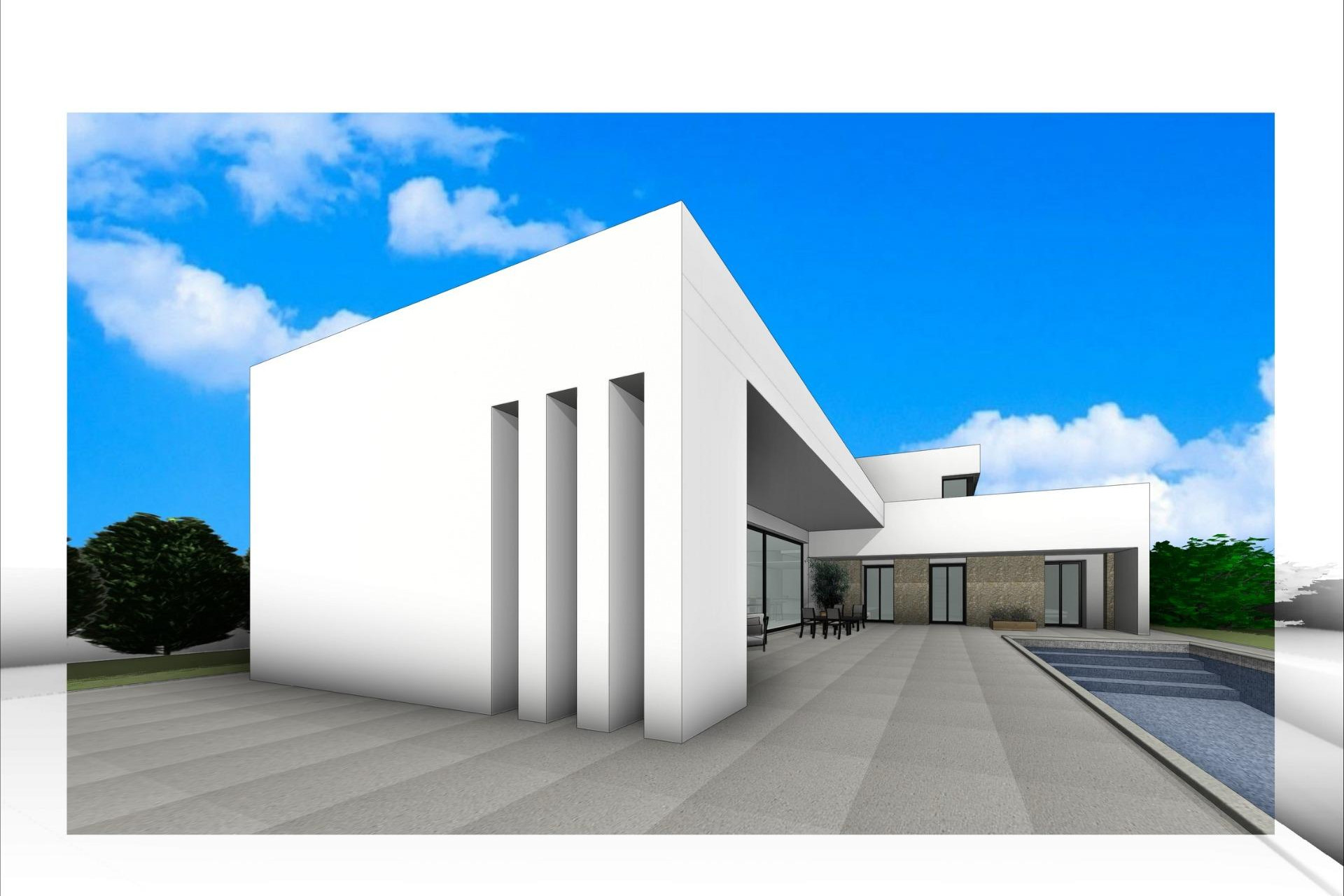 New build - 3. Detached house - Aspe - Costa Blanca North