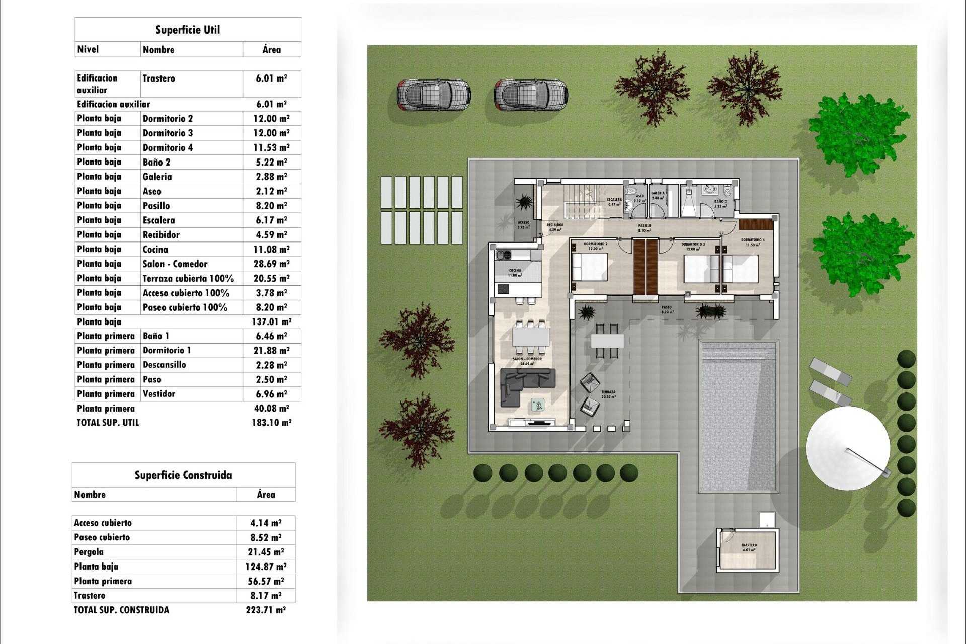 New build - 3. Detached house - Aspe - Costa Blanca North