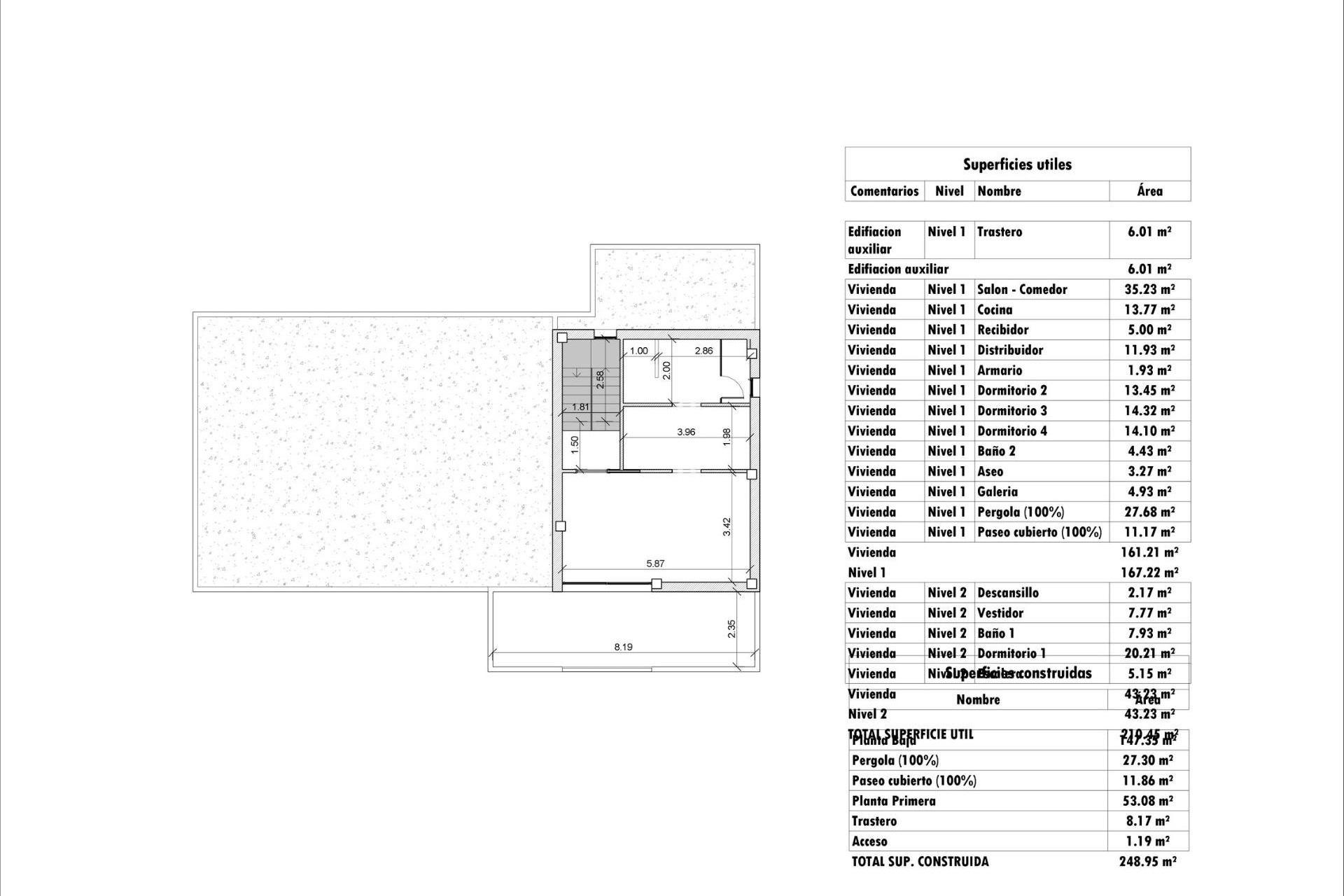 New build - 3. Detached house - Aspe - Costa Blanca North