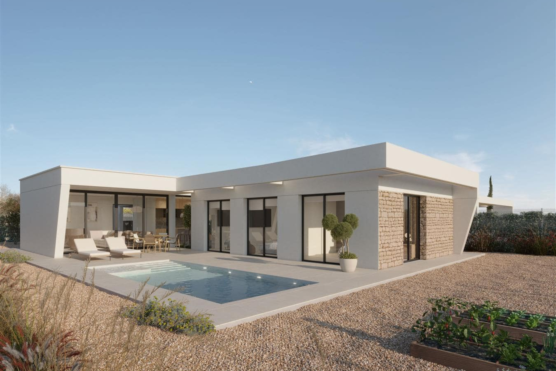 New build - 3. Detached house - Fuente Alamo de Murcia - Costa Calida