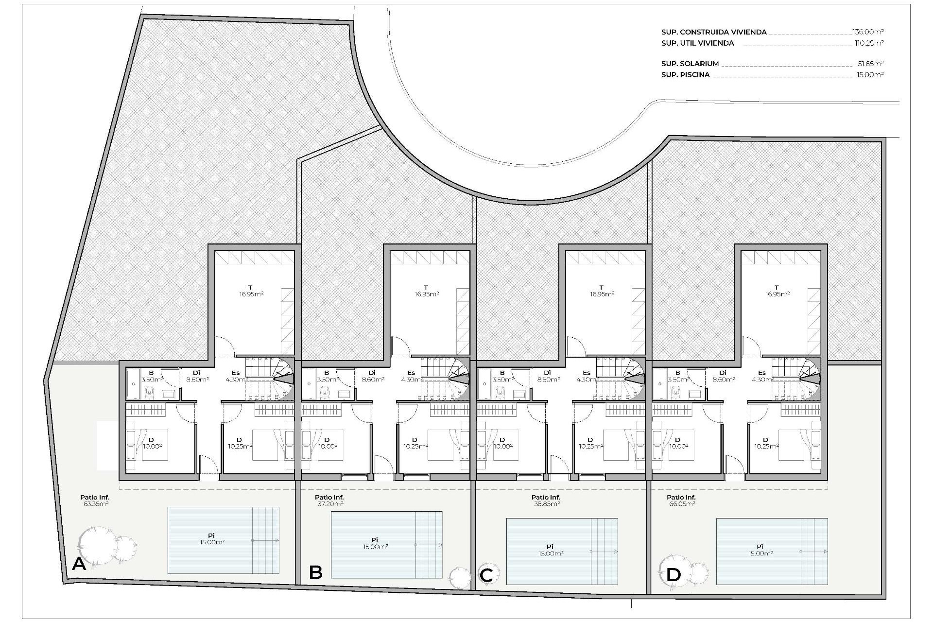 New build - 3. Detached house - Mazarrón - Costa Calida