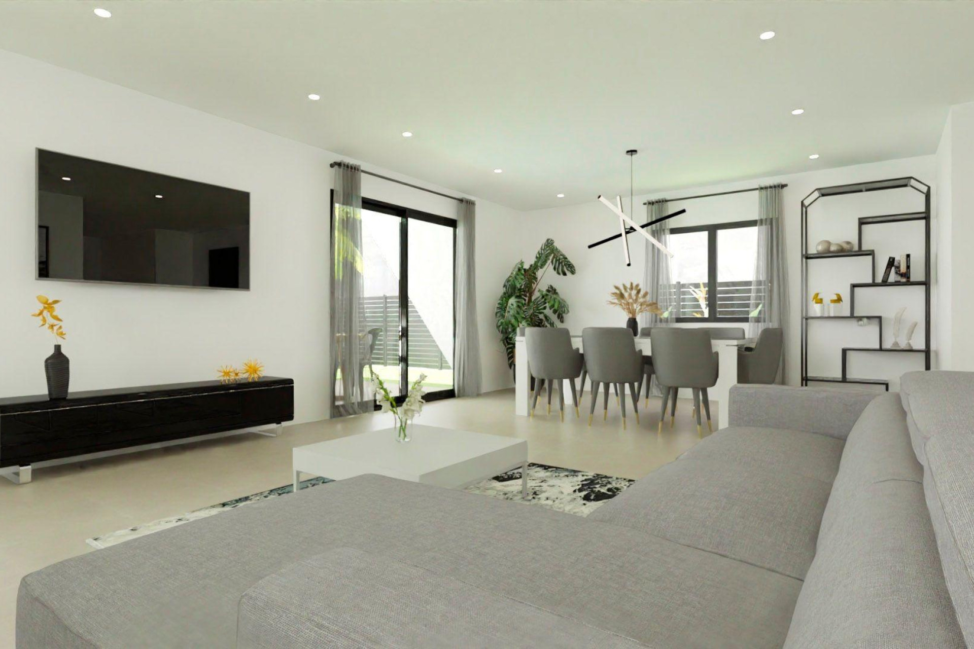 New build - 3. Detached house - Monforte del Cid - Costa Blanca North