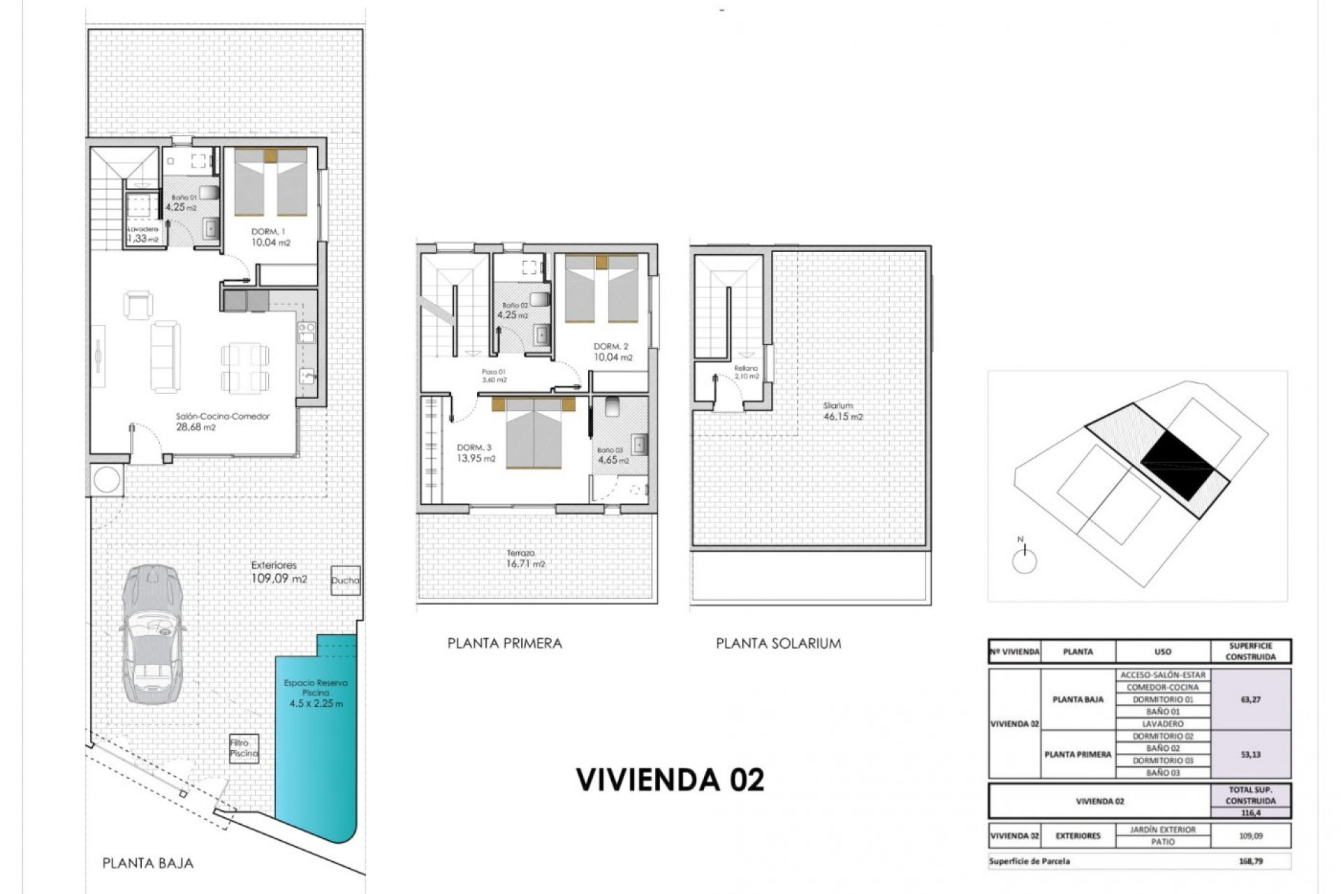 New build - 3. Detached house - Pilar de la Horadada - Costa Blanca South