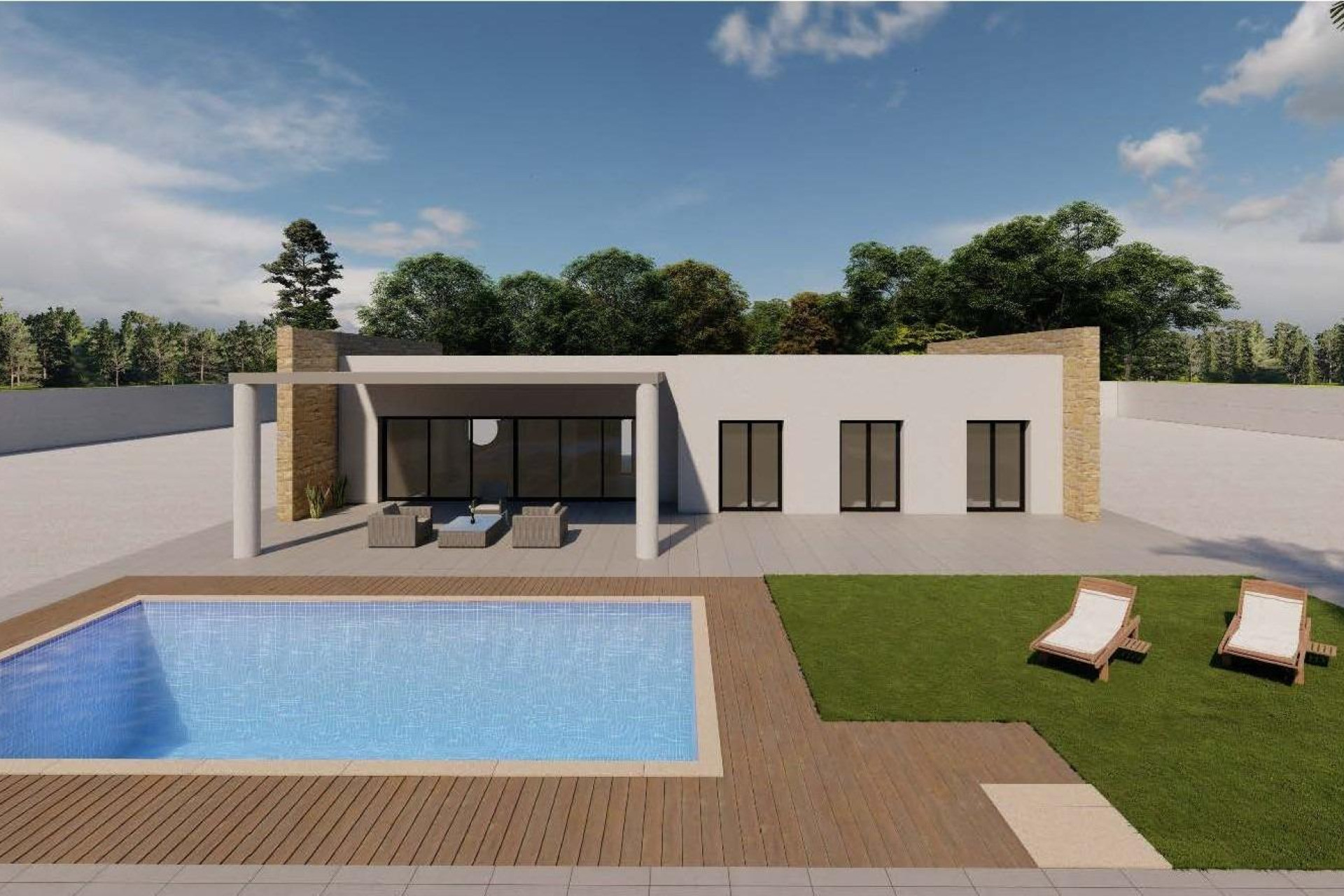 New build - 3. Detached house - Pinoso - Costa Blanca North
