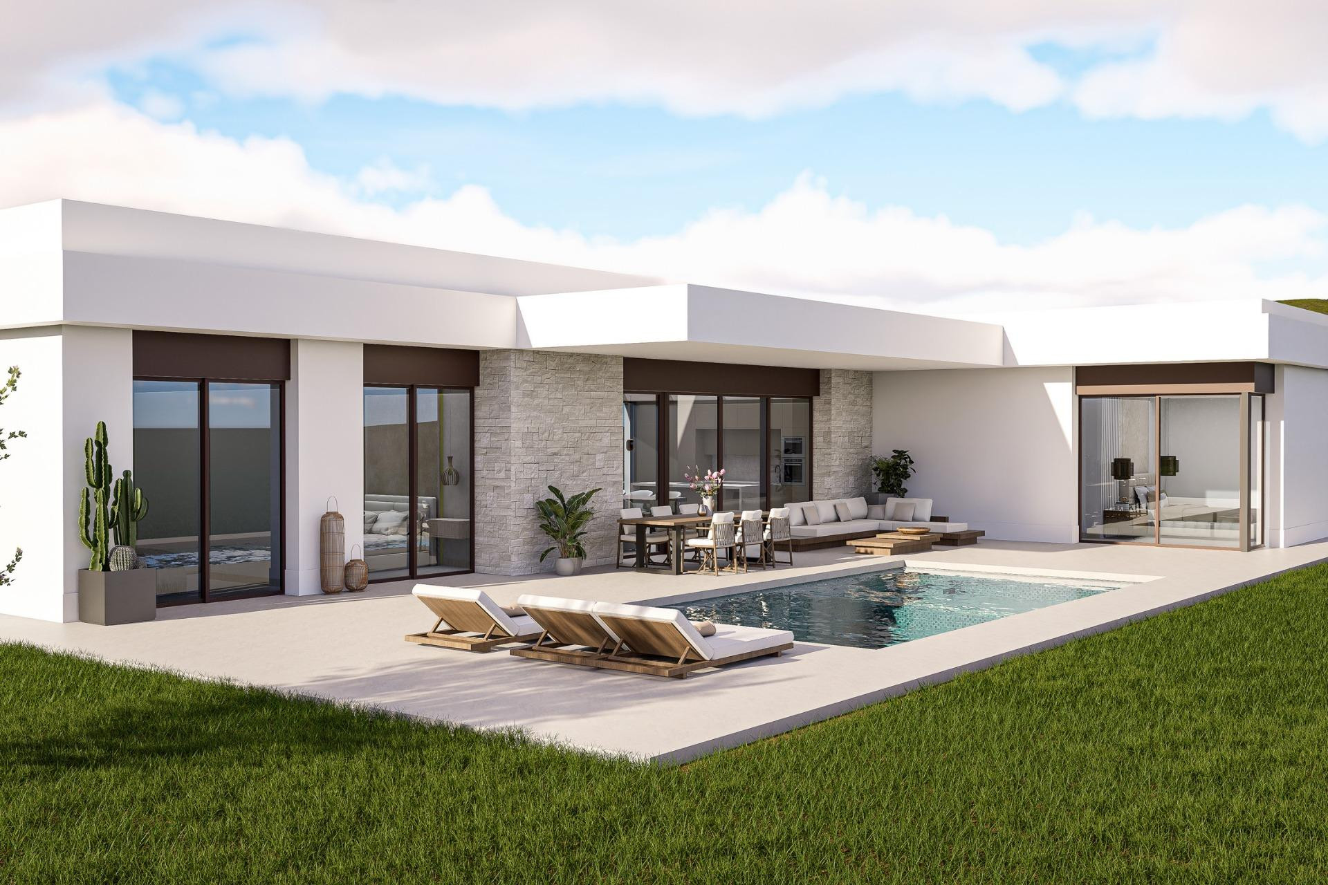New build - 3. Detached house - Pinoso - Costa Blanca North