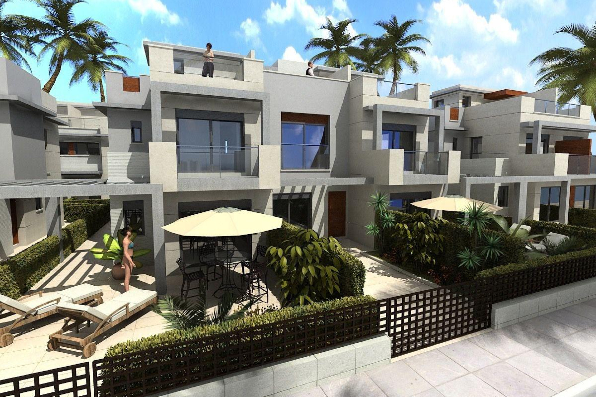 New build - 3. Detached house - Puerto de Mazarron - Mar De Plata