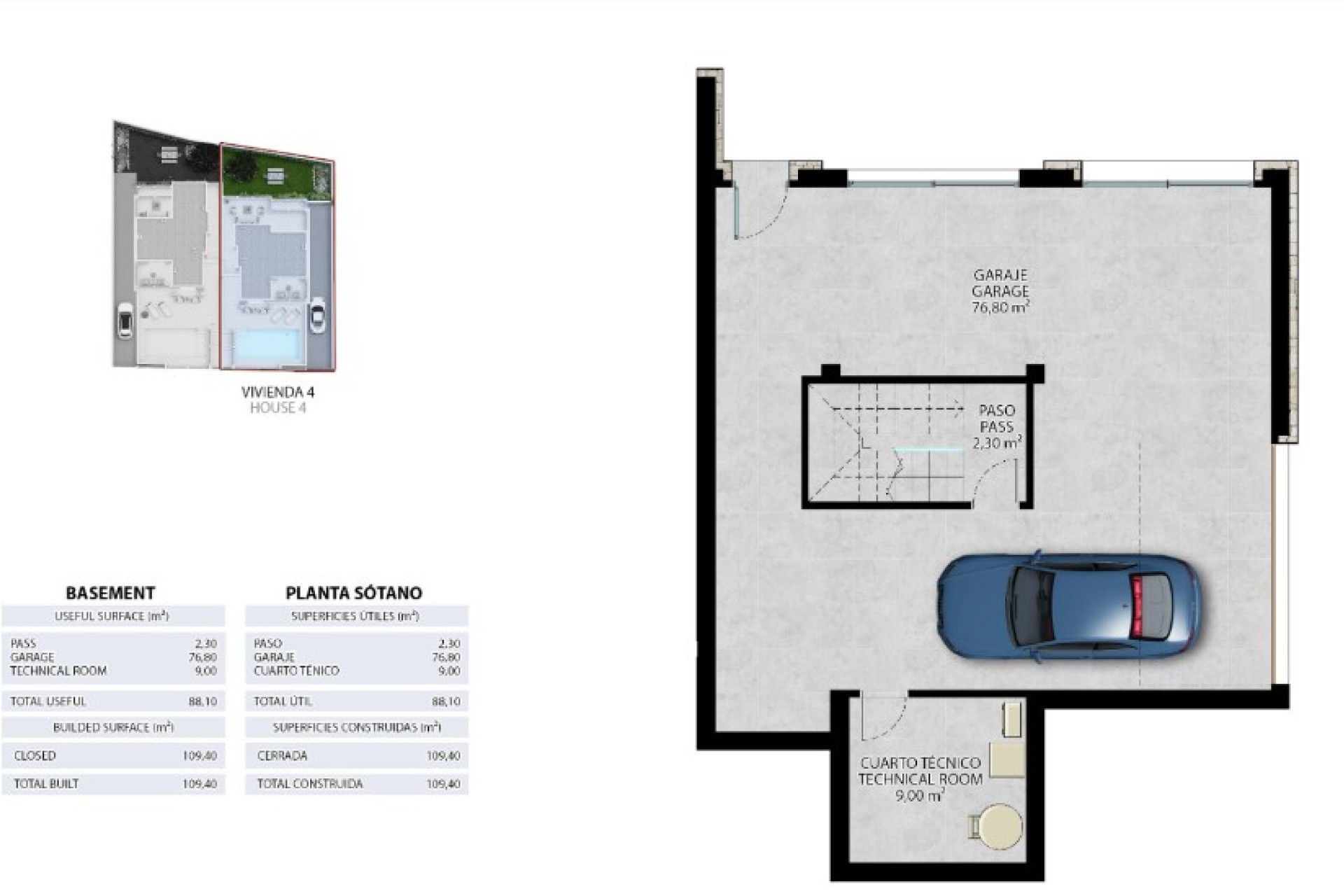 New build - 3. Semi-detached house - Alfas del Pí - Costa Blanca North