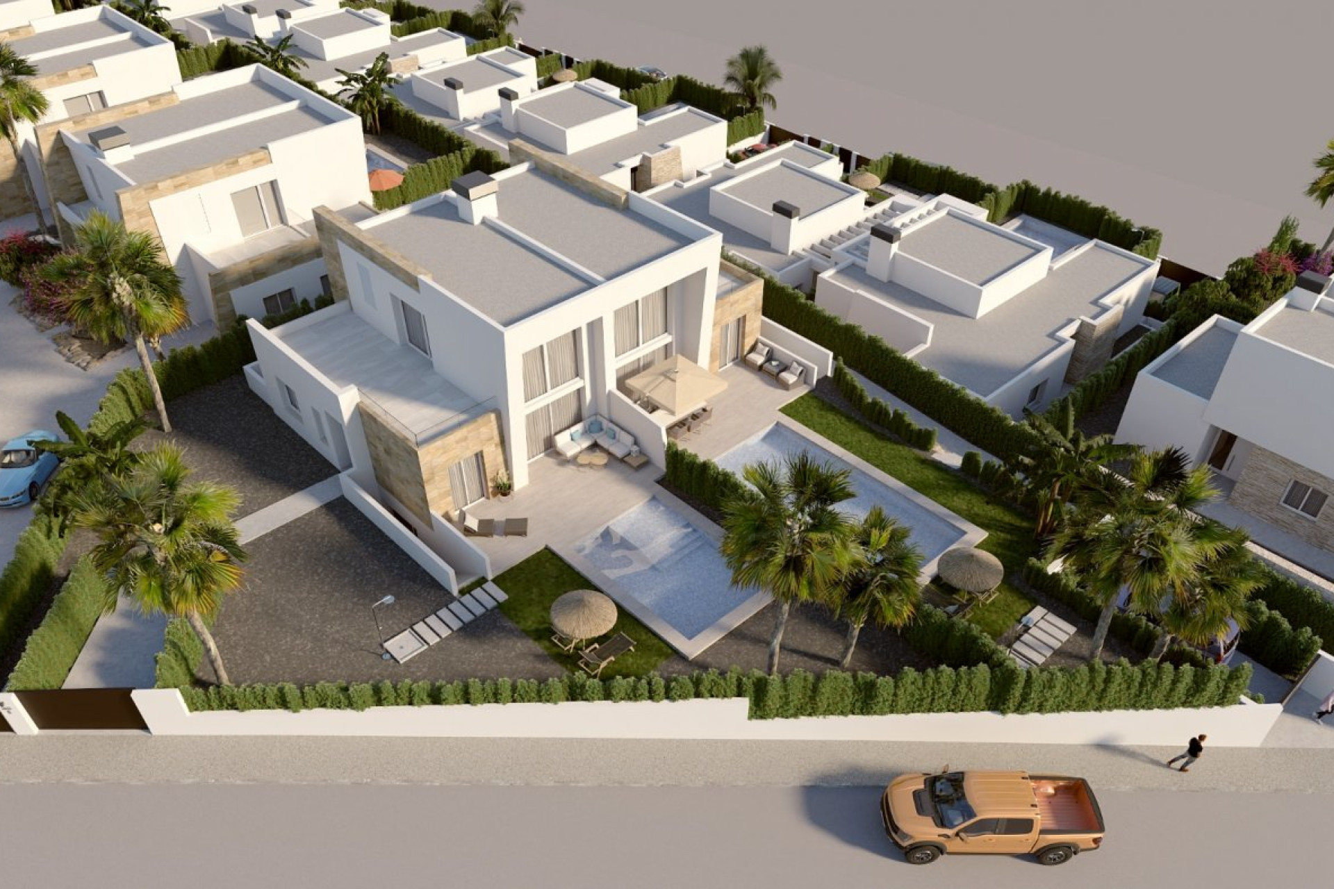 New build - 3. Semi-detached house - Algorfa - Costa Blanca South