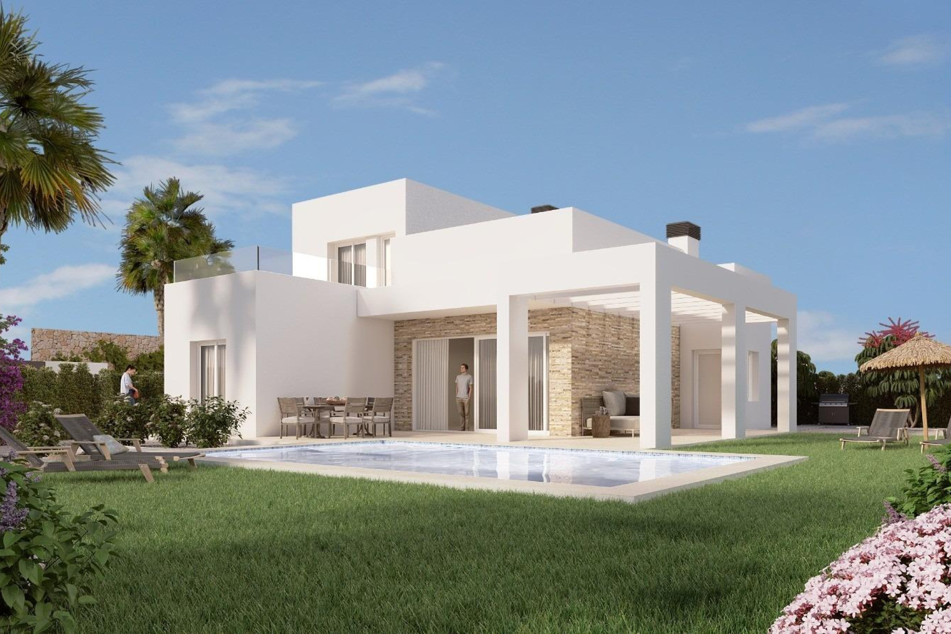 New build - 3. Semi-detached house - Algorfa - Costa Blanca South