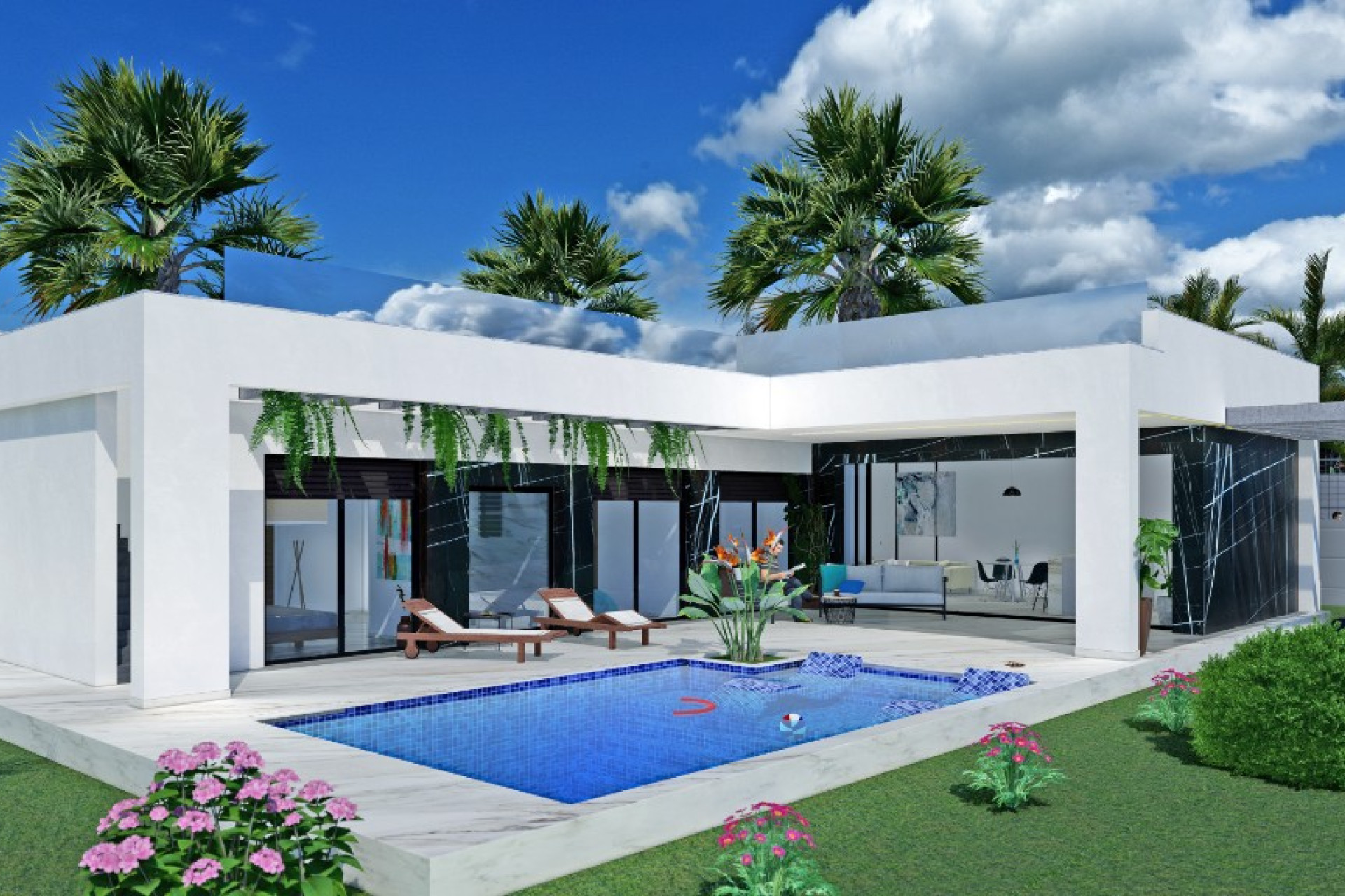 New build - 3. Semi-detached house - Algorfa - Costa Blanca South