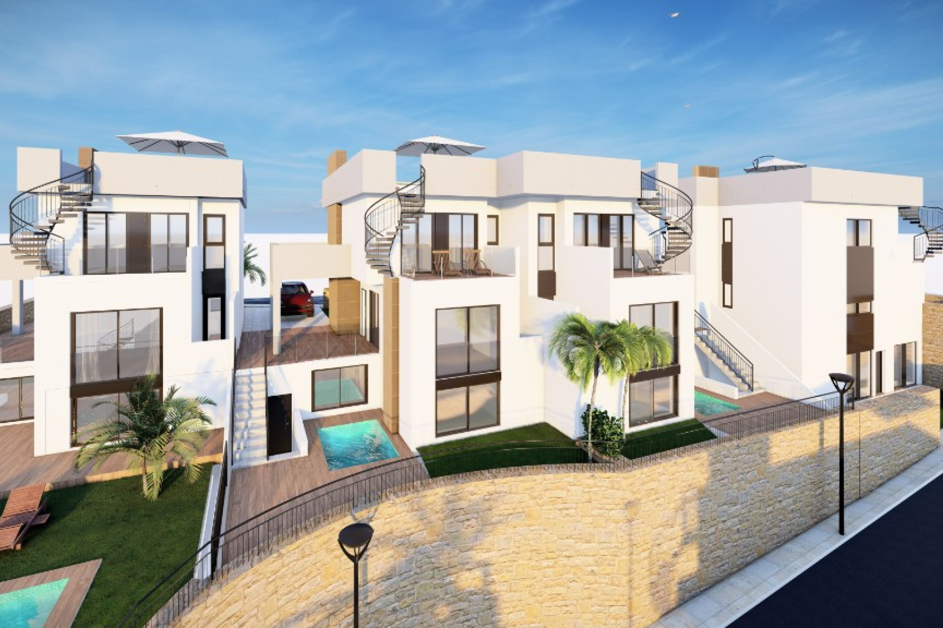 New build - 3. Semi-detached house - Algorfa - Costa Blanca South