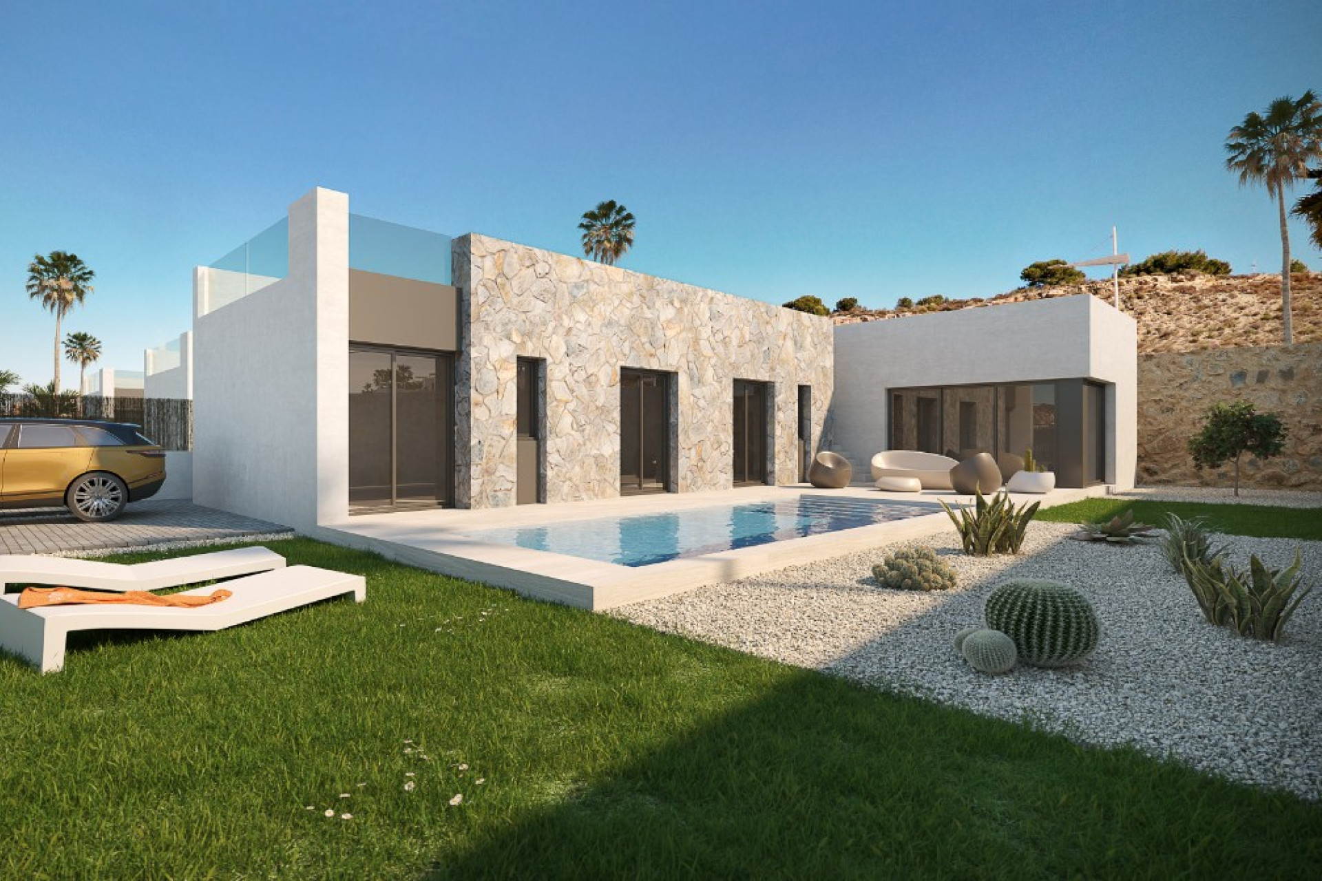 New build - 3. Semi-detached house - Algorfa - Costa Blanca South