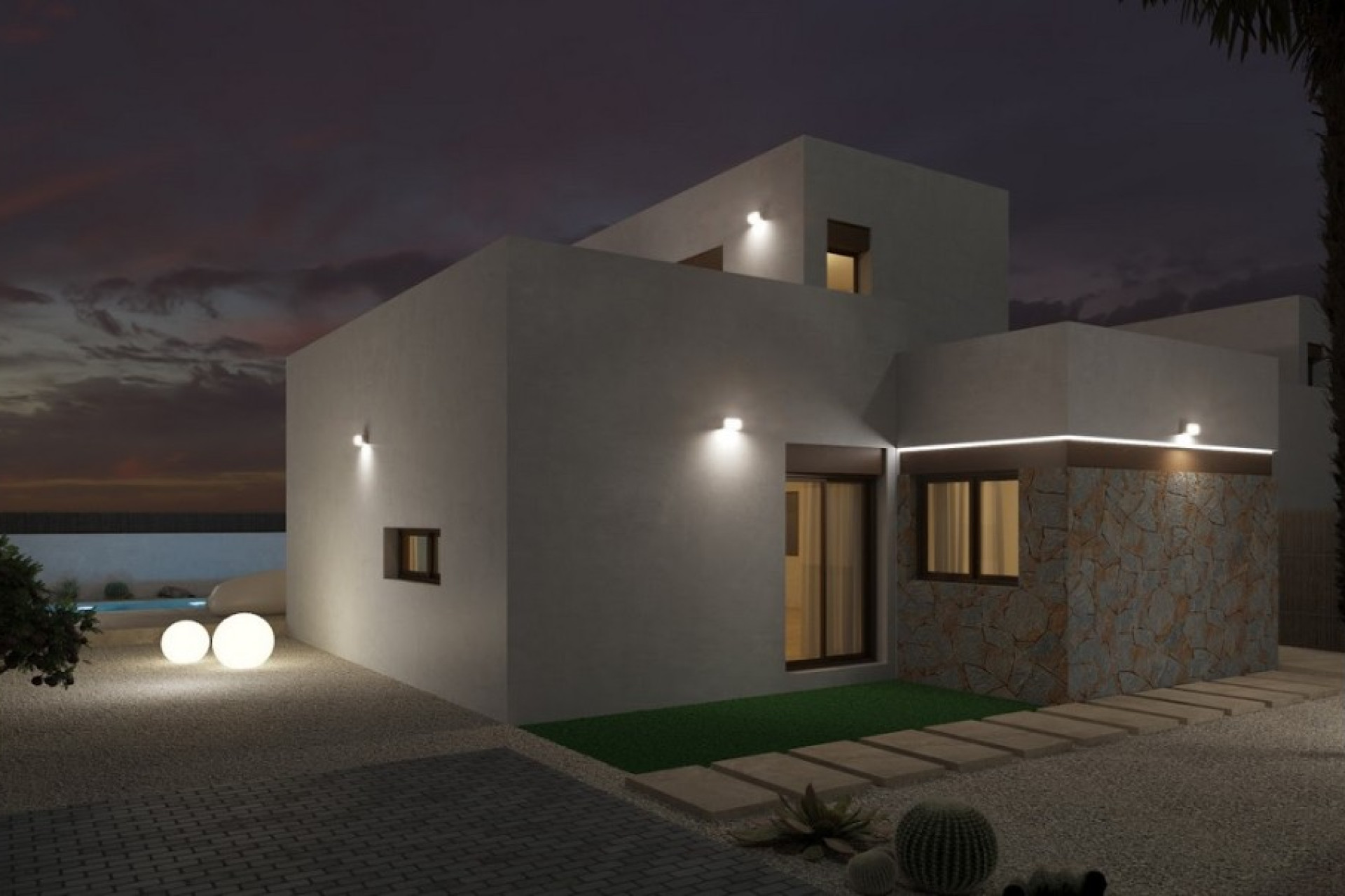 New build - 3. Semi-detached house - Algorfa - Costa Blanca South