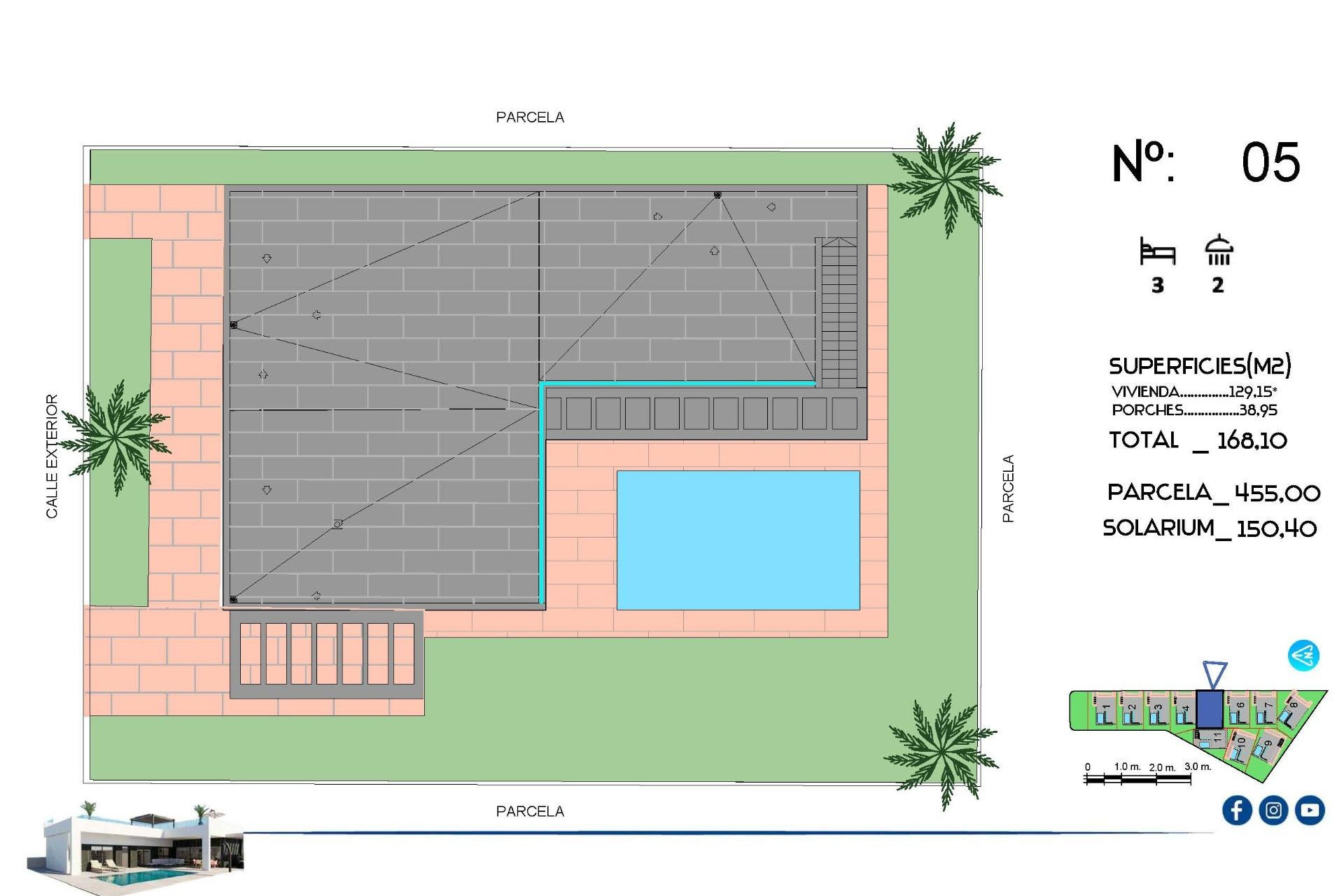 New build - 3. Semi-detached house - Algorfa - Costa Blanca South