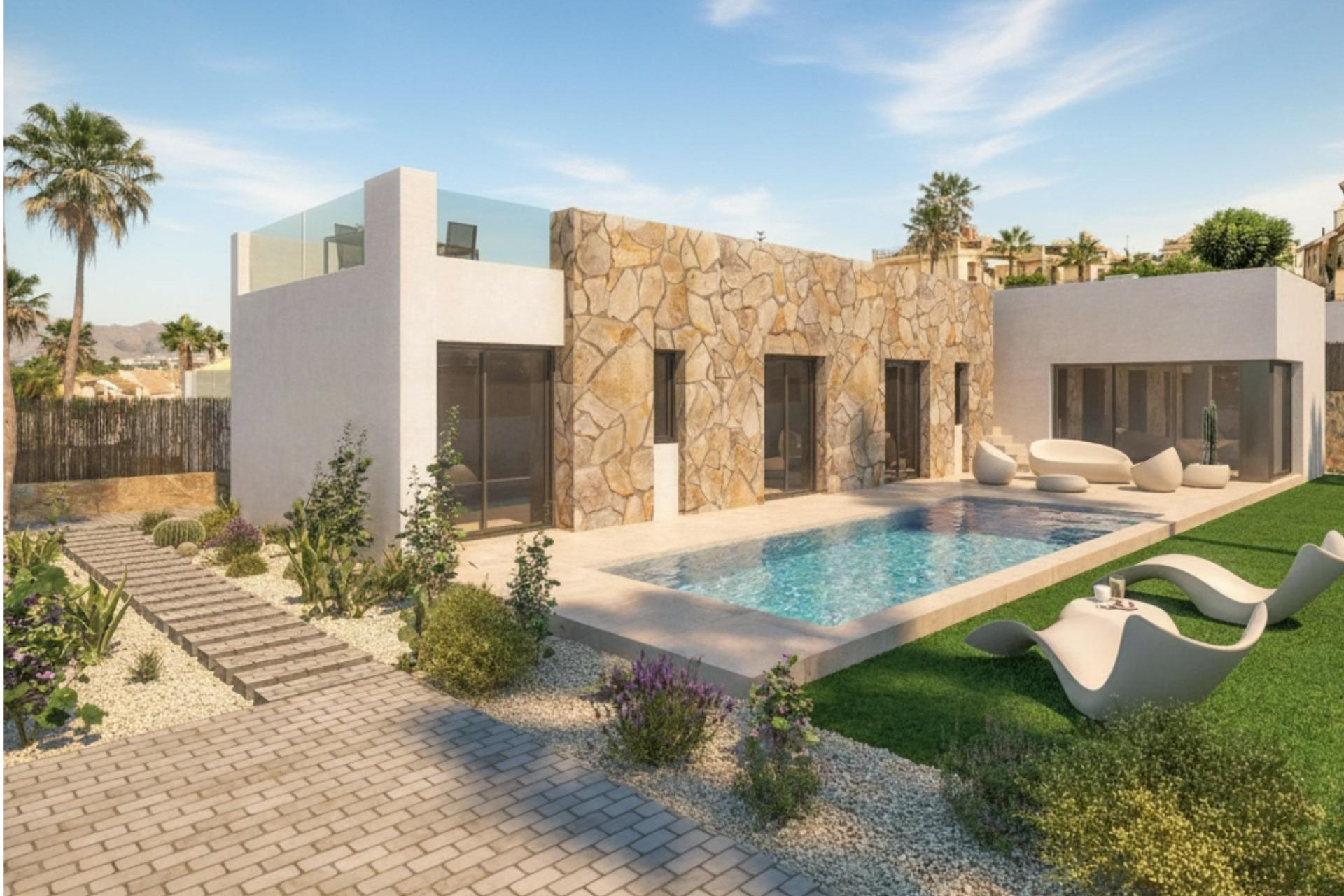New build - 3. Semi-detached house - Algorfa - Costa Blanca South