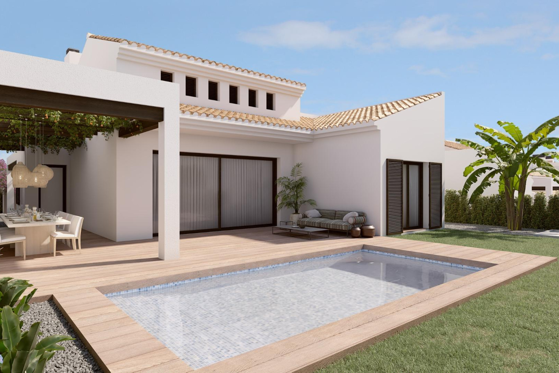 New build - 3. Semi-detached house - Algorfa - Costa Blanca South