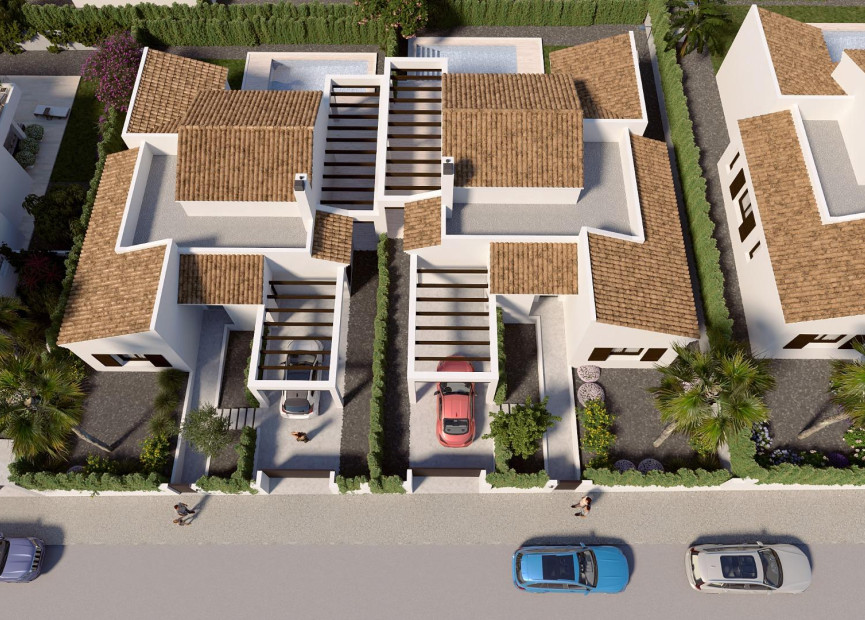 New build - 3. Semi-detached house - Algorfa - Costa Blanca South