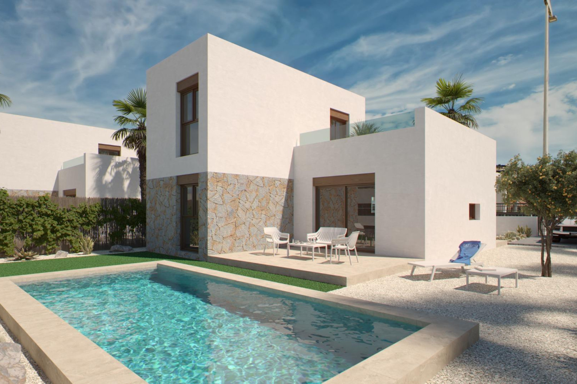 New build - 3. Semi-detached house - Algorfa - Costa Blanca South