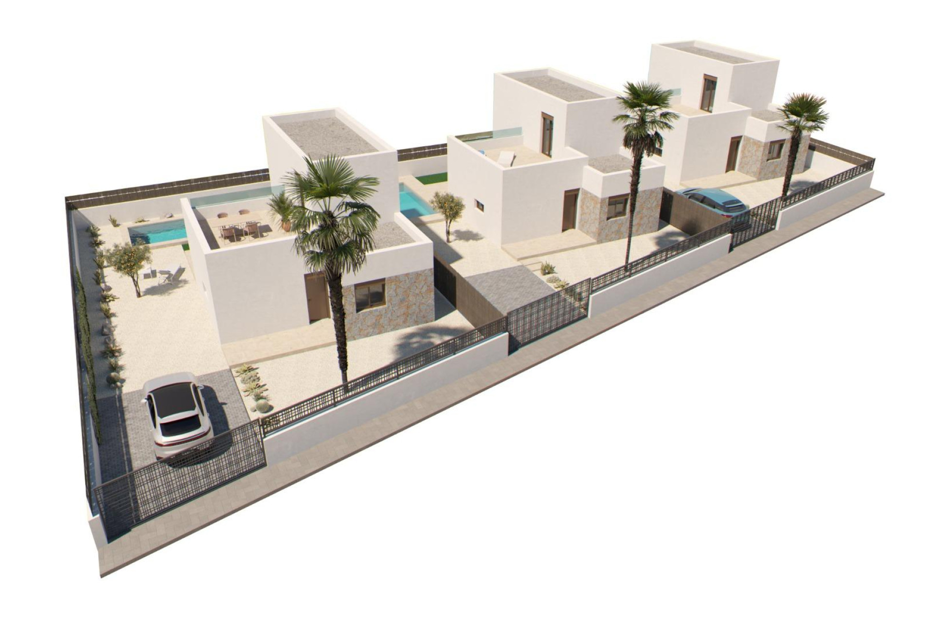 New build - 3. Semi-detached house - Algorfa - Costa Blanca South