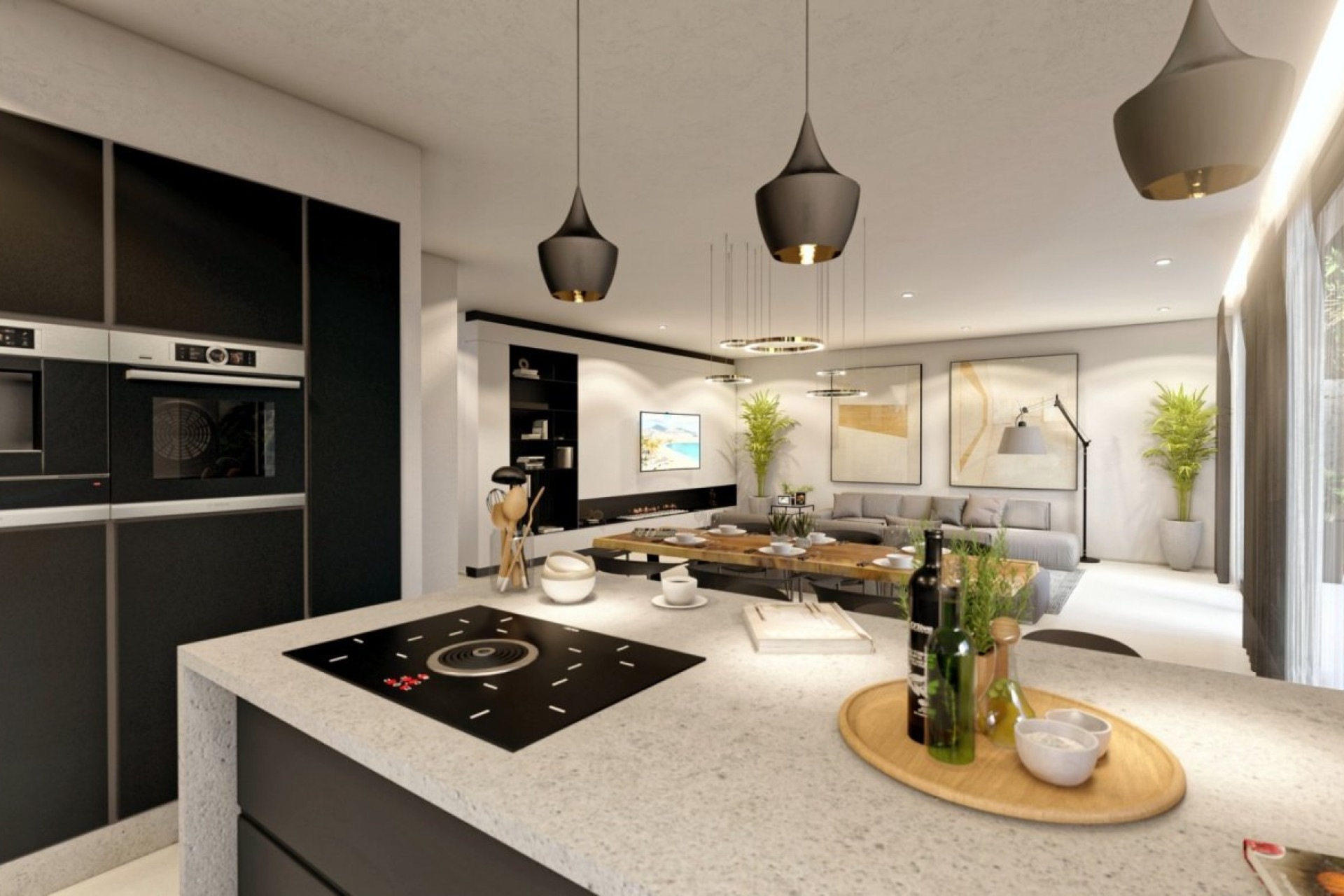 New build - 3. Semi-detached house - Altea - Costa Blanca North