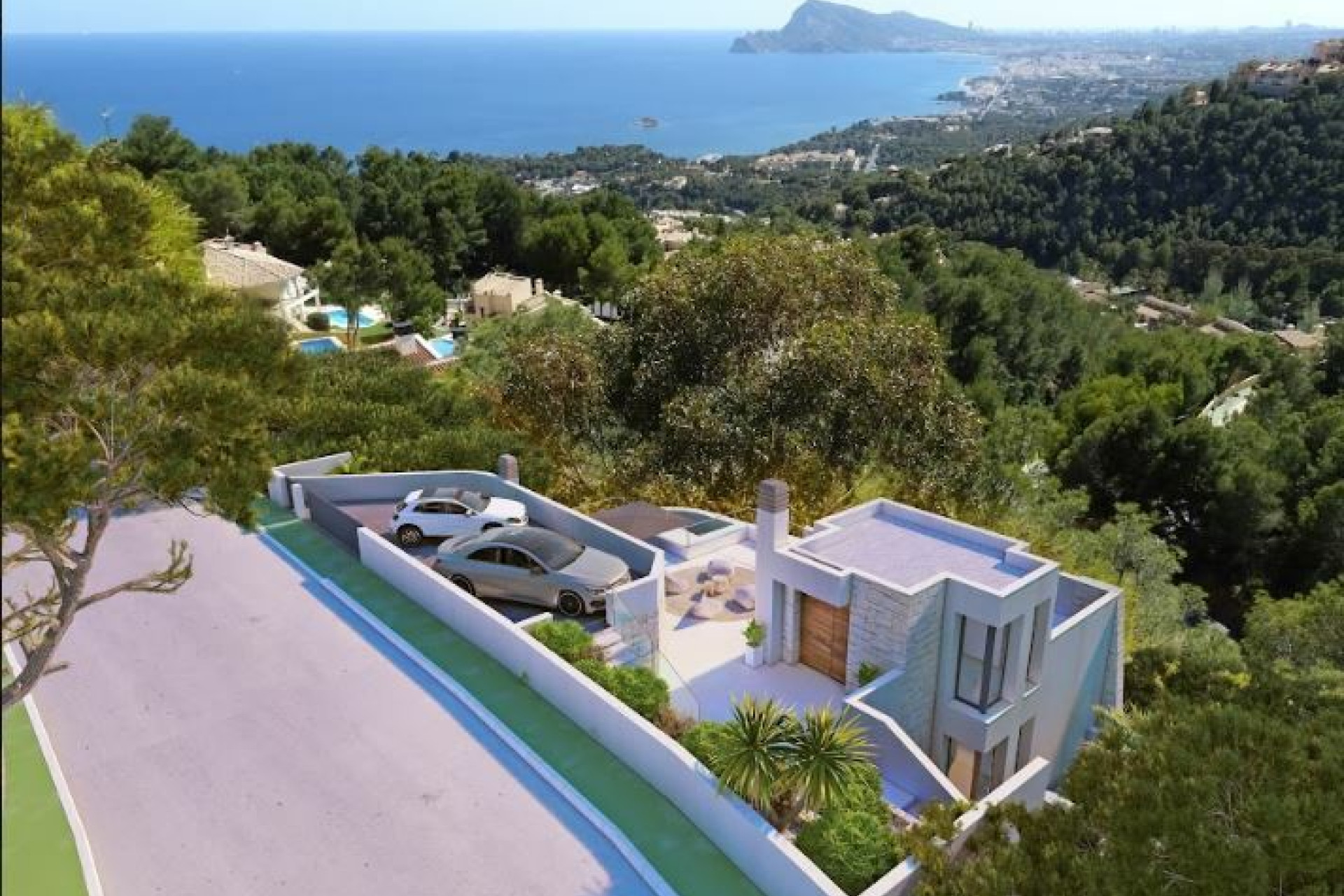 New build - 3. Semi-detached house - Altea - Costa Blanca South