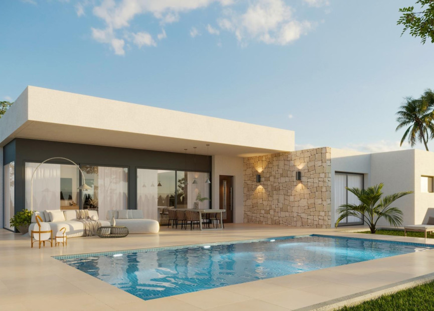 New build - 3. Semi-detached house - Aspe - Costa Blanca North