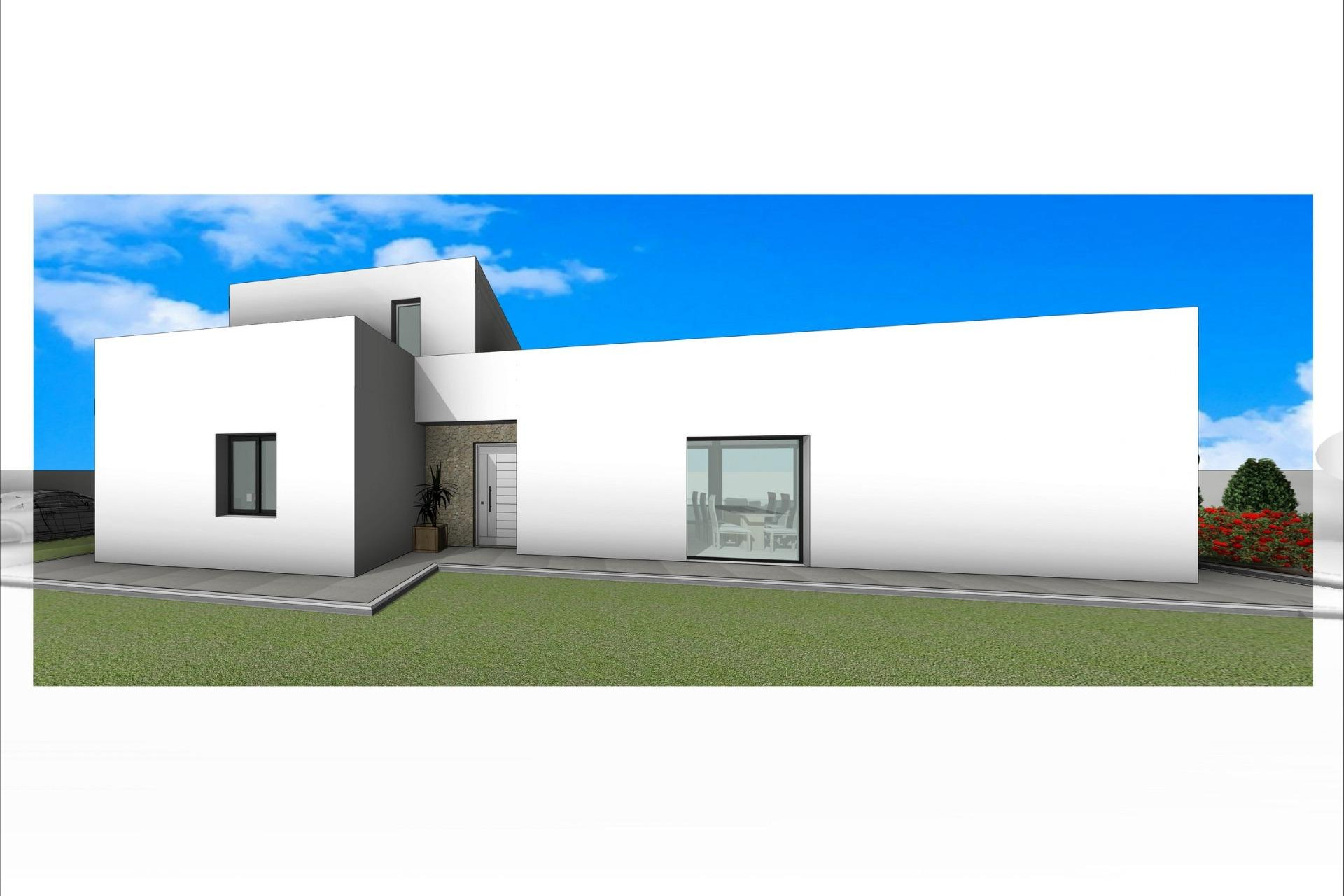 New build - 3. Semi-detached house - Aspe - Costa Blanca North
