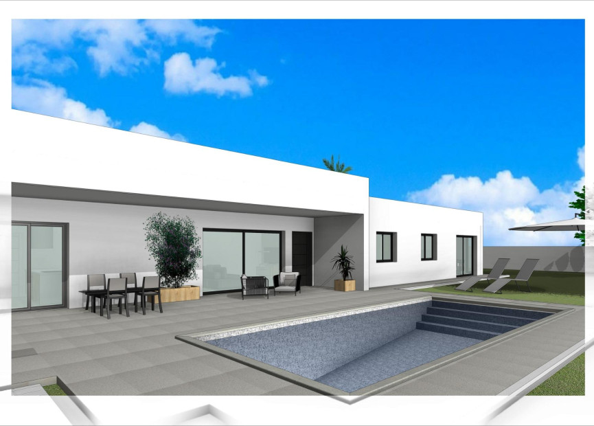 New build - 3. Semi-detached house - Aspe - Costa Blanca North