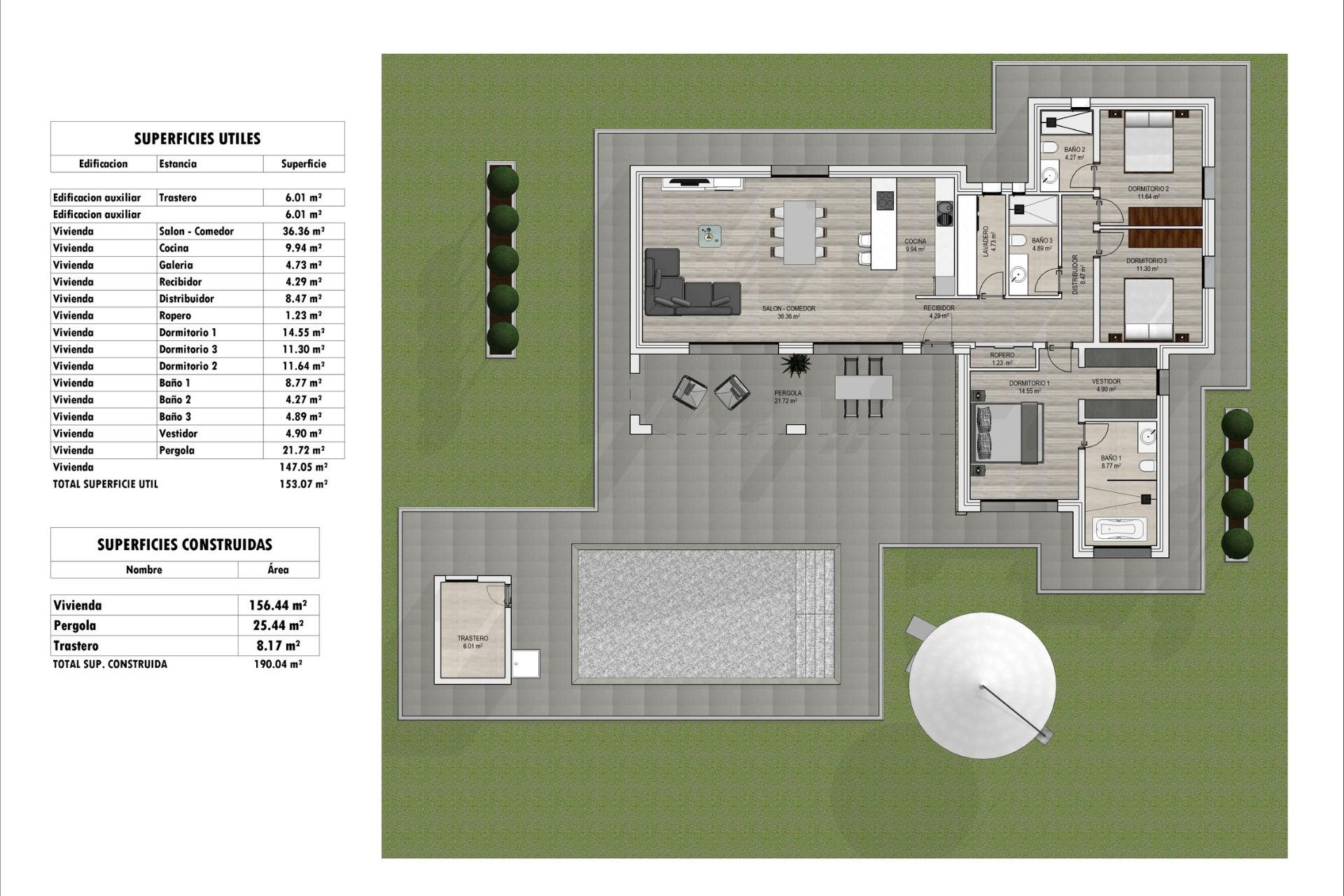 New build - 3. Semi-detached house - Aspe - Costa Blanca North
